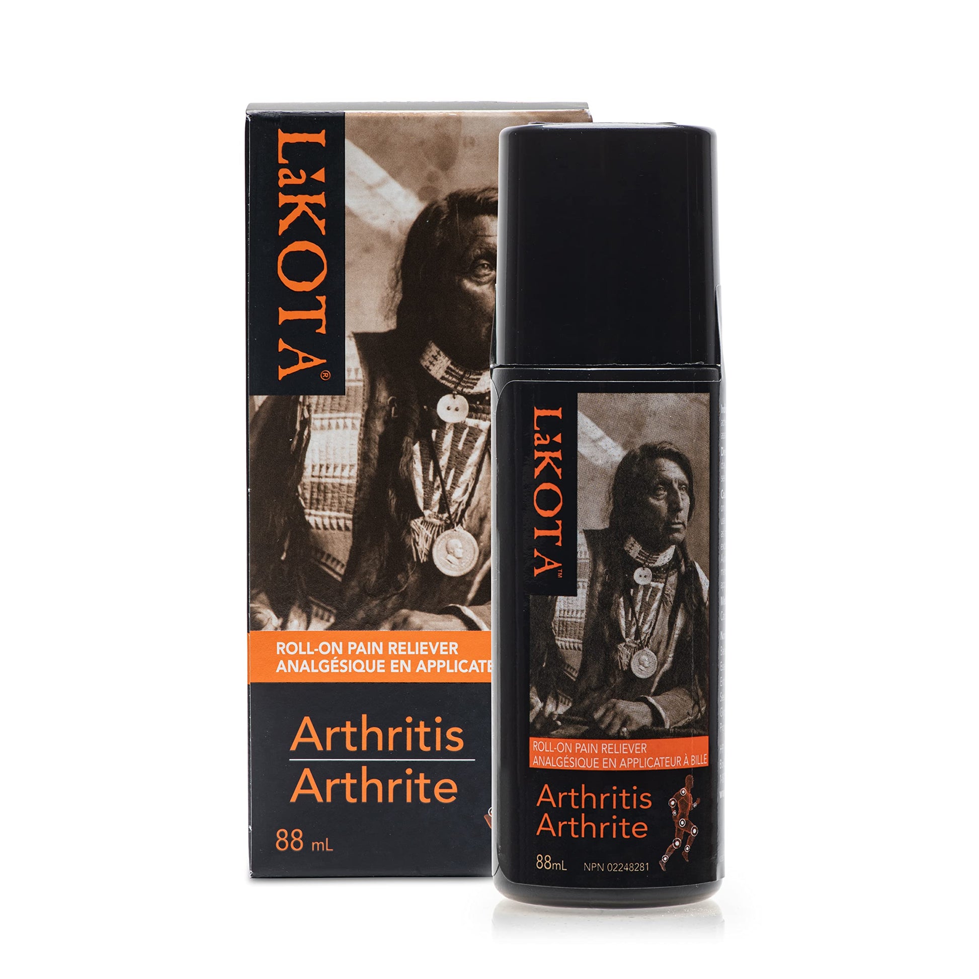 Lakota Arthritis Topical Pain Reliever - 88ml / 3 fl oz Roll-On Lakota buy supplements canada