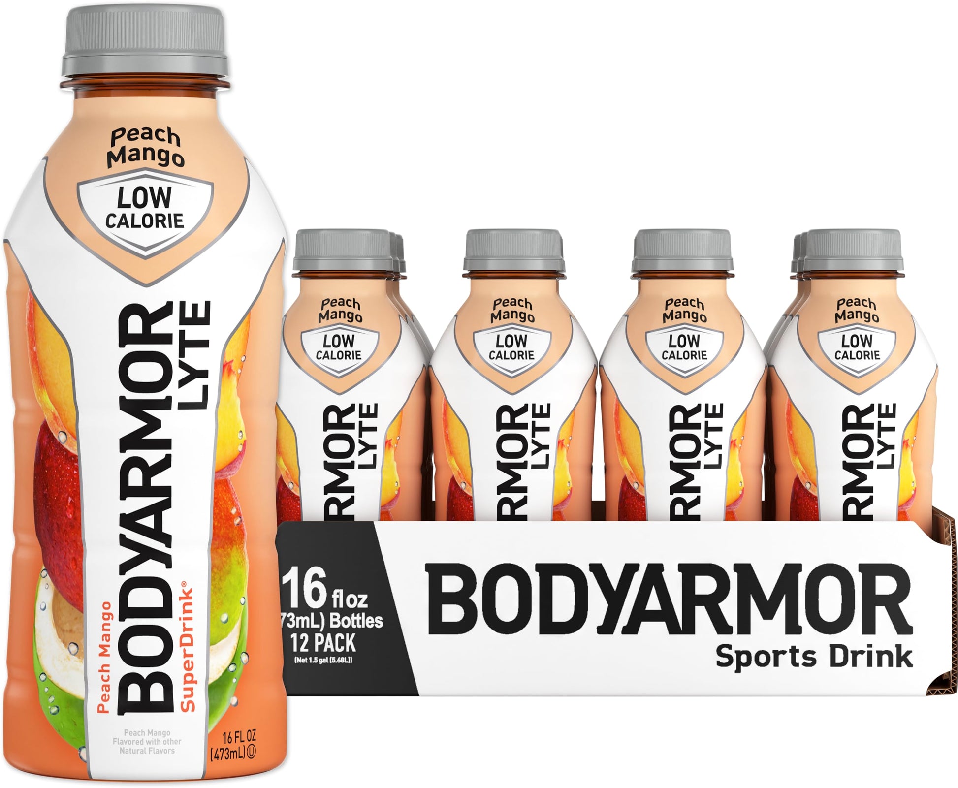 BODYARMOR LYTE Sports Drink Low-Calorie Sports Beverage, Peach Mango, Coconut BODYARMOR buy supplements canada
