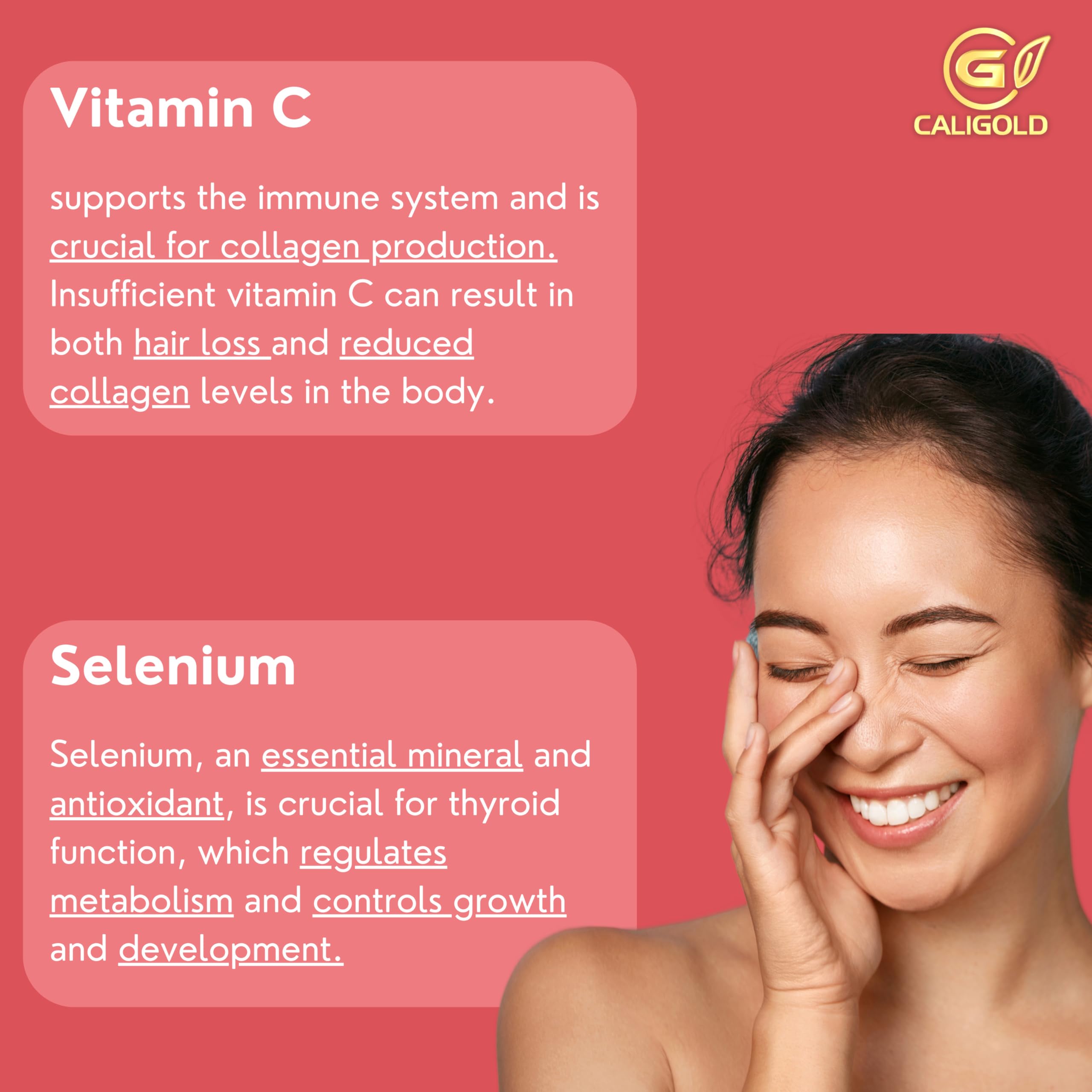 CALIGOLD Health Super Marine Collagen Liquid - Excellent for Hair, Skin, Nails and Joints CALIGOLD buy supplements canada