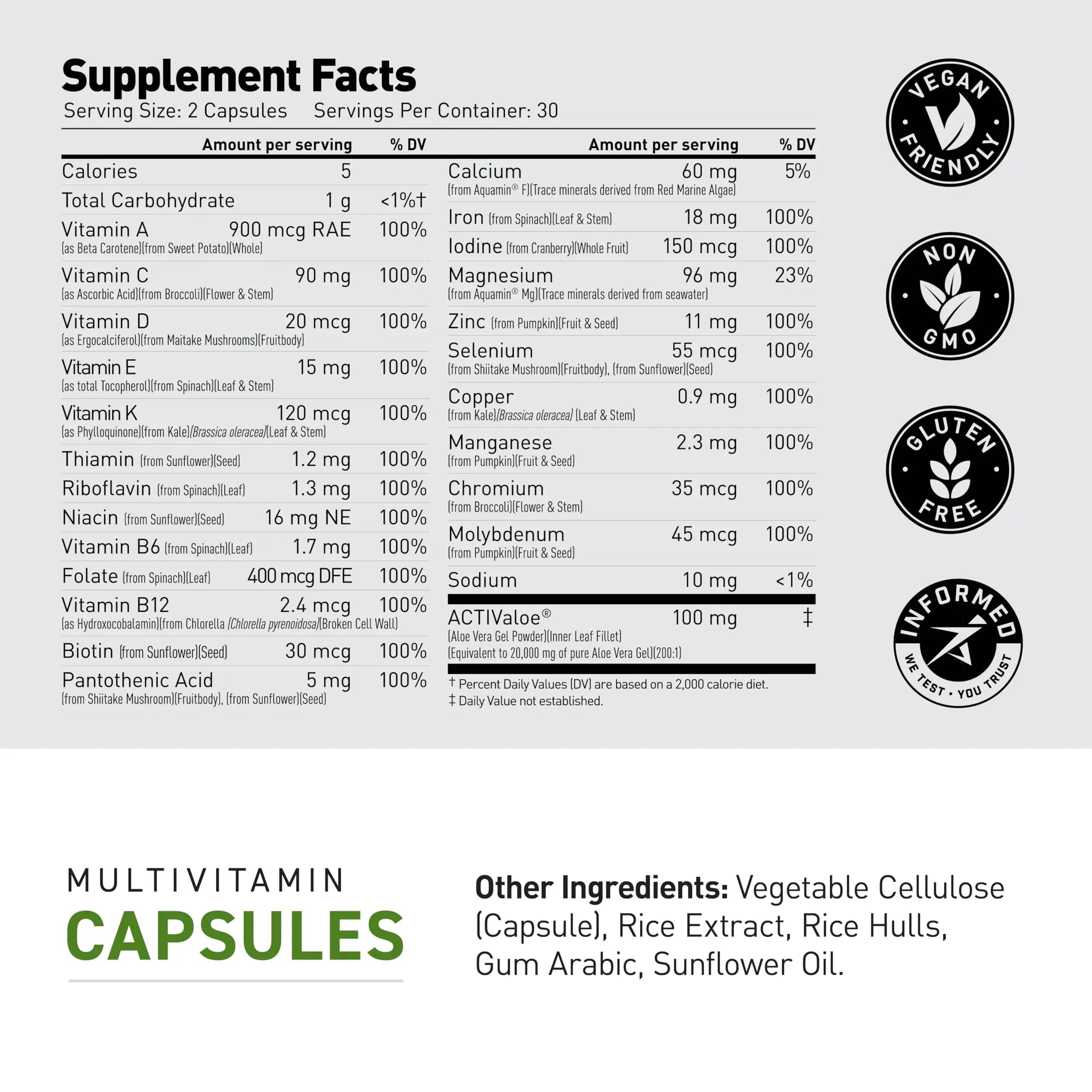 Kaged Multivitamin Capsules | Unflavored | Whole Foods Organic Fruits & Veggies | Plant Based Vegan Multivitamin Kaged buy supplements canada