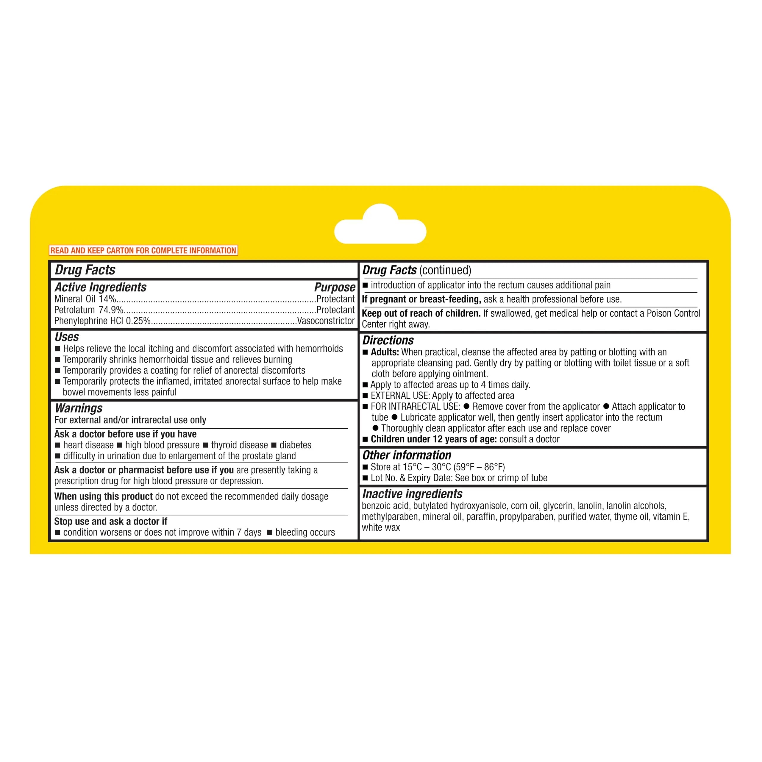 A+Health Hemorrhoid Treatment, Hemorrhoidal Ointment Relieves Symptoms of Burning, Itching, Discomfort, 2 Ounce Tube with Applicator, Reduces Irritation and Pain Relief A+Health buy supplements canada