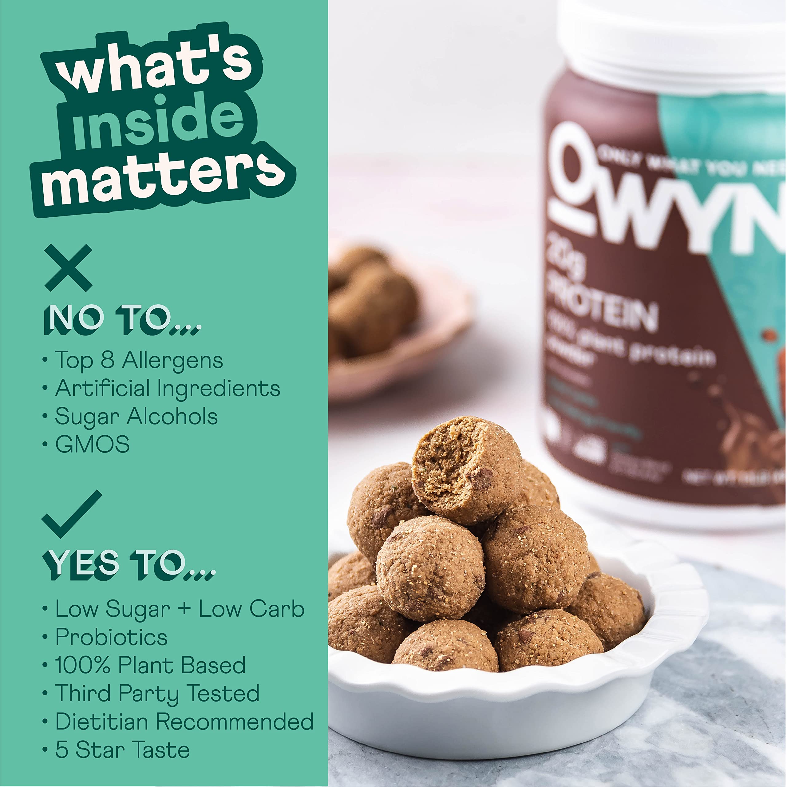 OWYN Only What You Need Vegan Protein Powder, 20g Plant Based Protein, Probiotics OWYN Only What You Need buy supplements canada
