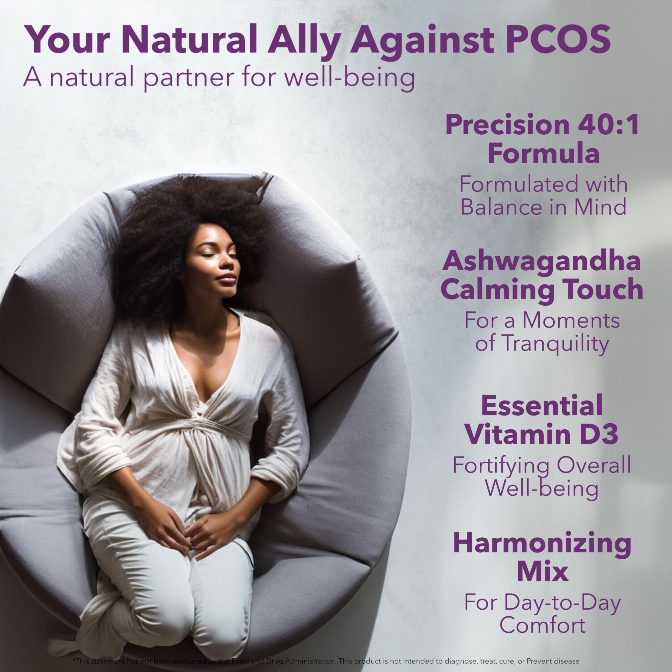 Myo-Inositol & D-Chiro Inositol 40:1 Blend + Vitamin D3 + Ashwagandha - Vegan Capsule Intimate Rose buy supplements canada