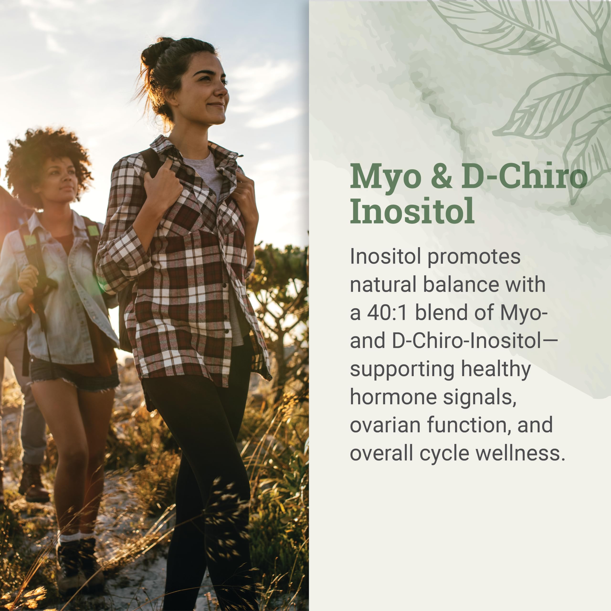 Earth Harmony Myo-Inositol & D-Chiro Inositol Supplement for Women, Ovarian & Hormone Balance for Women - Supports Normal Cycles, Fertility Supplement (120 Capsules) Earth Harmony Naturals buy supplements canada