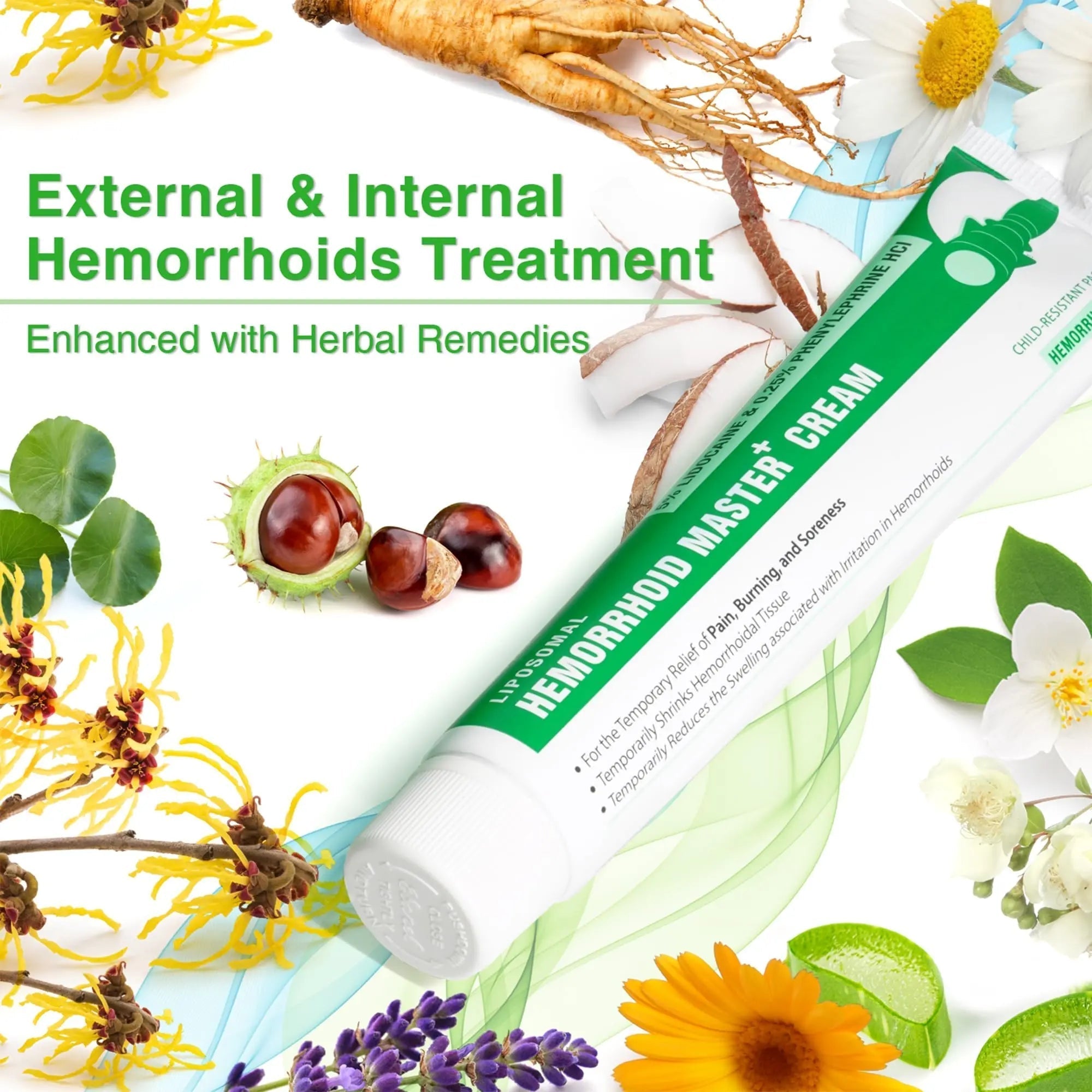 Ebanel 5% Lidocaine Hemorrhoid Treatment Cream with Witch Hazel, Phenylephrine, Horse Chestnut, Vitamin B6, Zinc Oxide, External and Internal Hemorrhoids Treatment Burn Itch Pain Relief Anal Cream Ebanel buy supplements canada