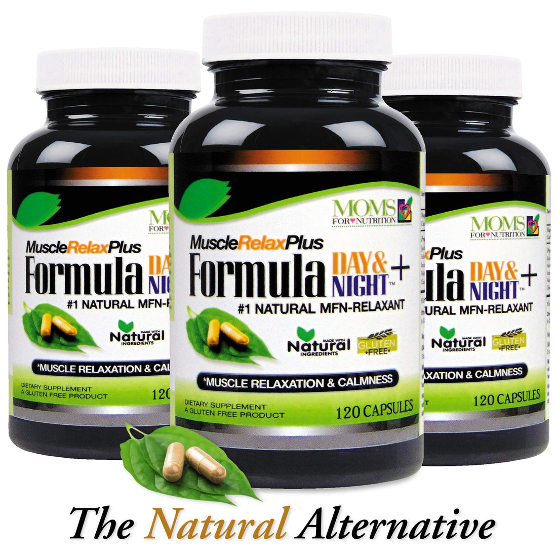 All Natural Muscle Relax Formula Plus - 50 Capsules - Daytime/Nighttime Natural Relaxant Moms For Nutrition buy supplements canada