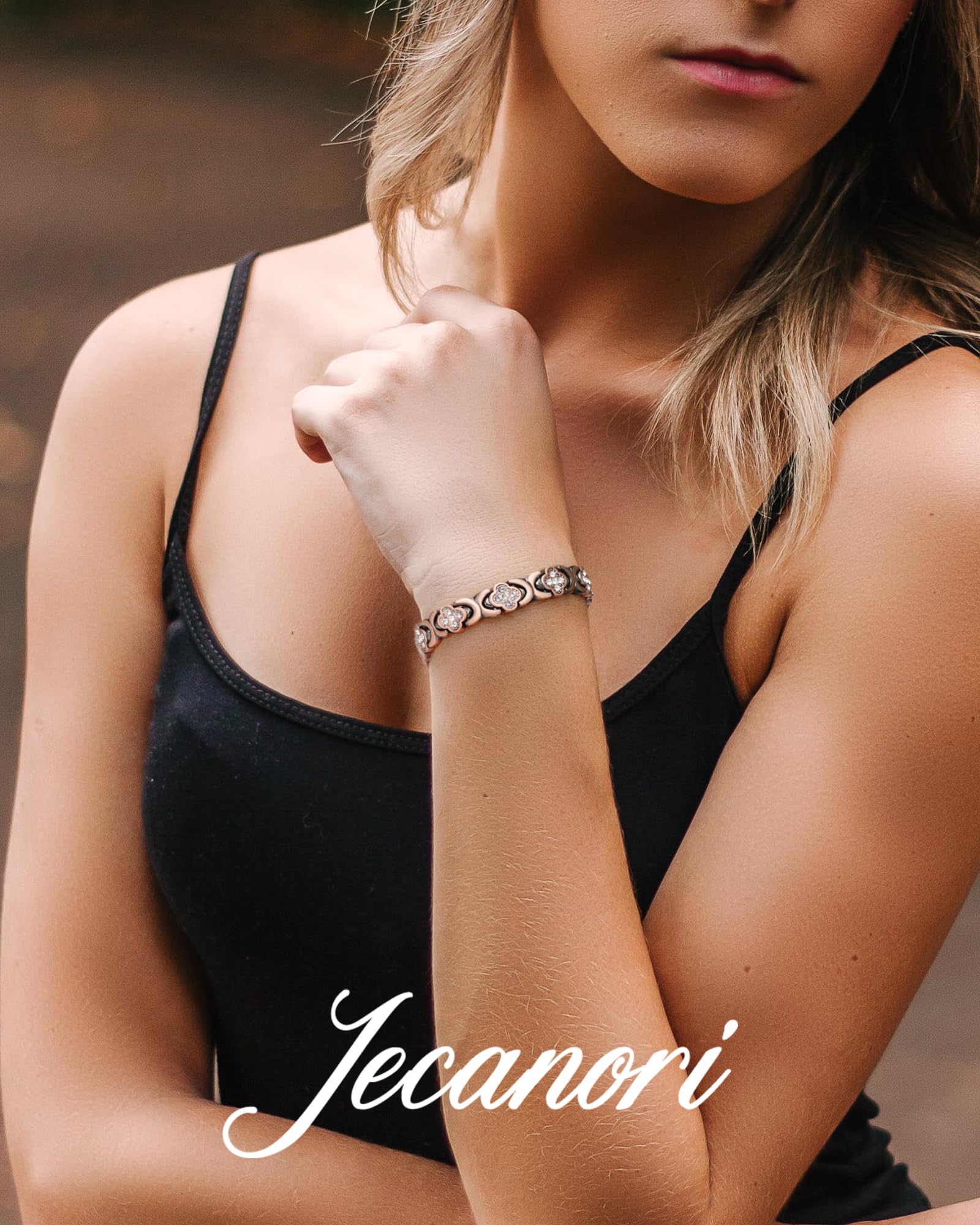Jecanori Women's Pure Copper Bracelet, Ultra Strength Magnetic Copper Bracelets for Women Jecanori buy supplements canada
