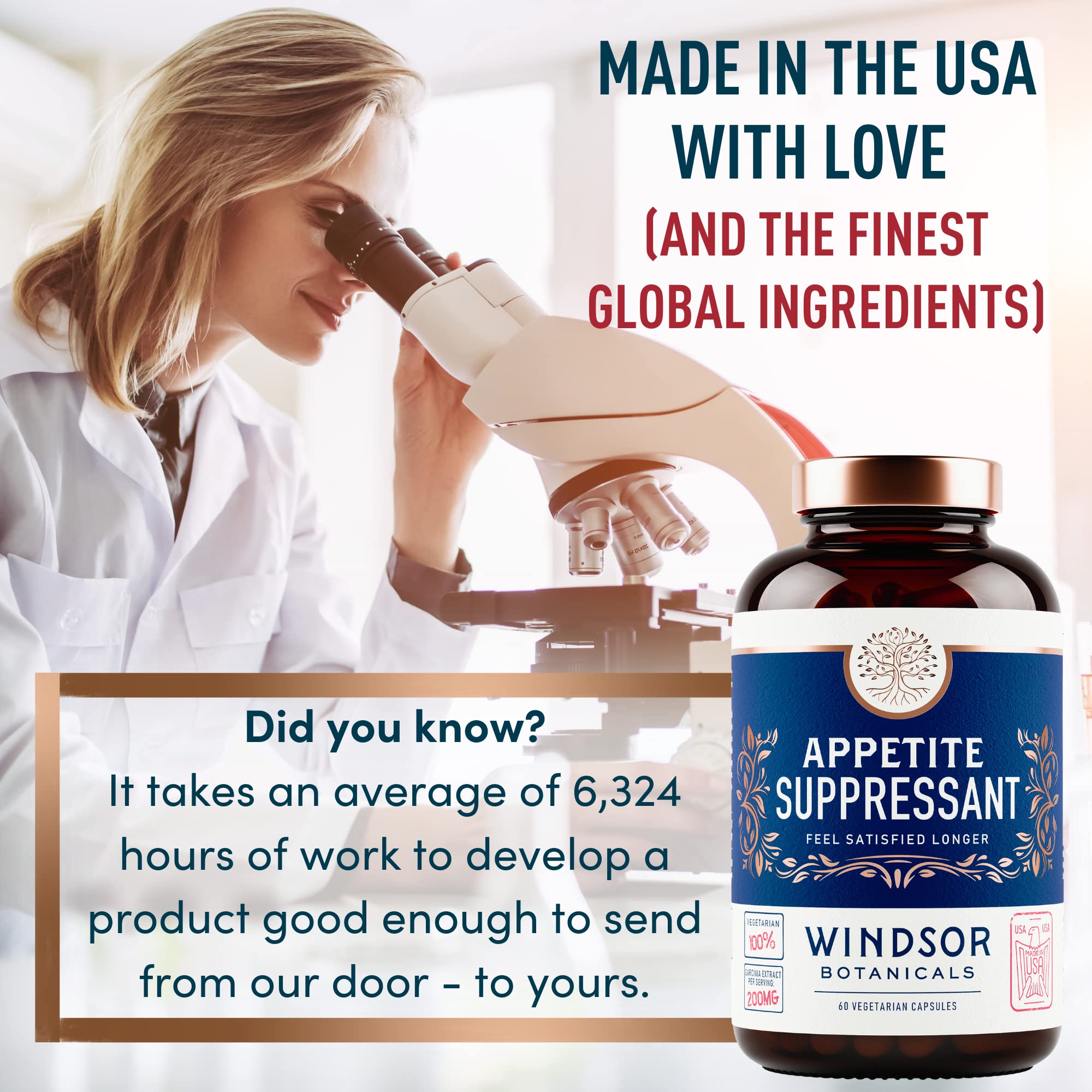 Appetite Suppressant for Weight Loss - Garcinia Cambogia, Glucomannan Appetite Control WINDSOR BOTANICALS buy supplements canada