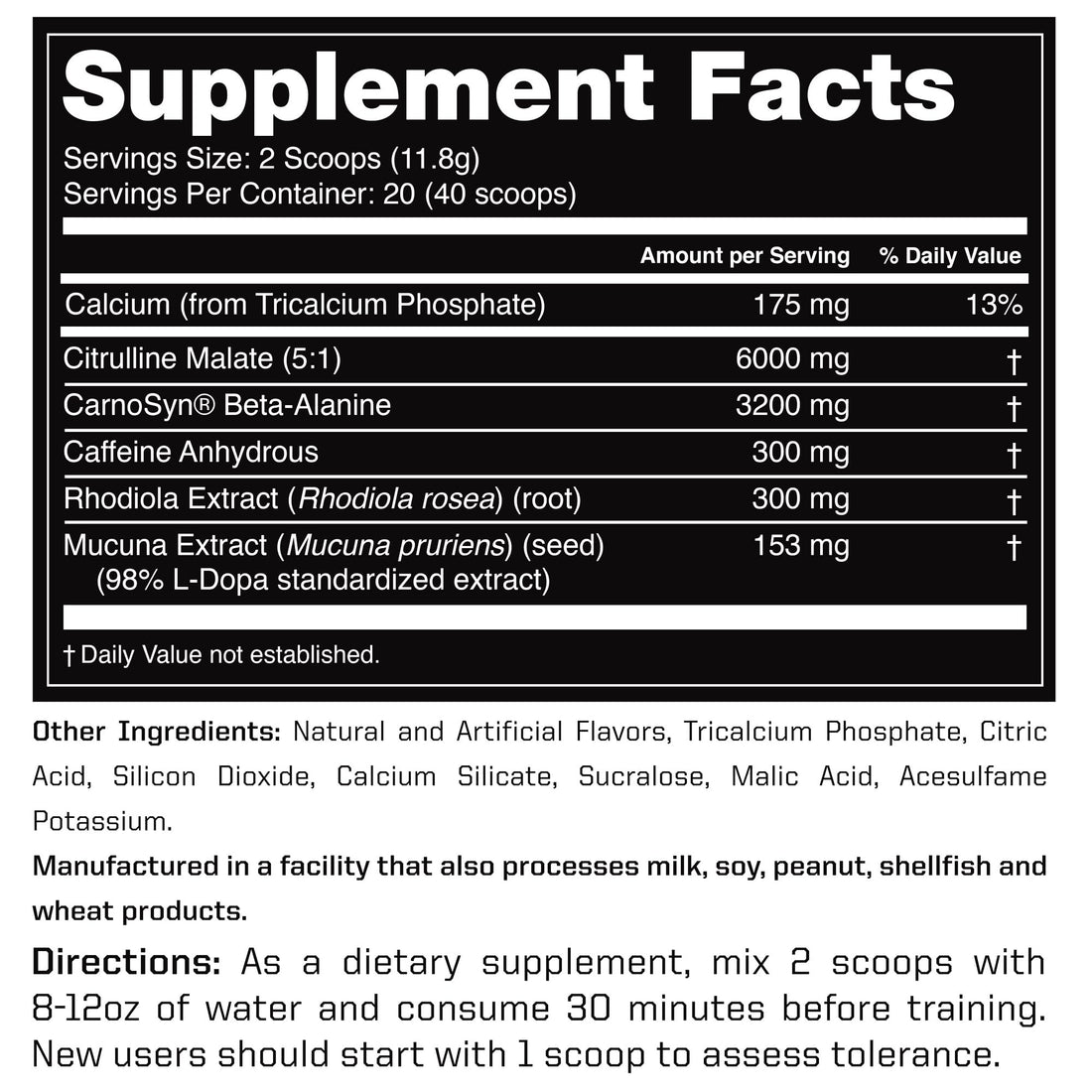 Outwork Nutrition Pre-Workout Supplement with Nootropics - Energy & Mental Focus Outwork Nutrition buy supplements canada