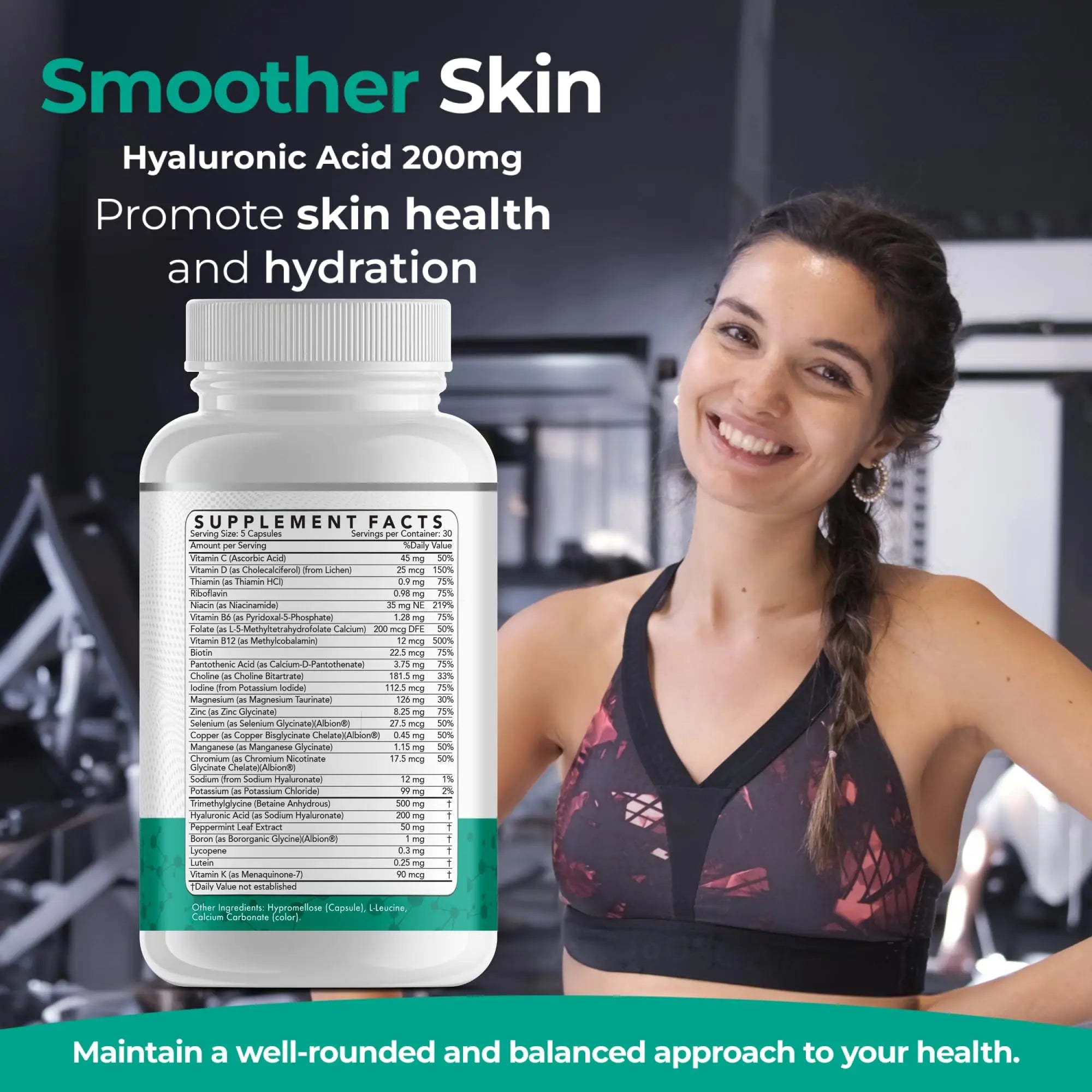 Dr Brad Stanfield Daily Low Dose MultiVitamin & Mineral for Men & Women to Support Cognitive Performance & Memory + Hyaluronic Acid for Skin Health Dr Brad Stanfield buy supplements canada