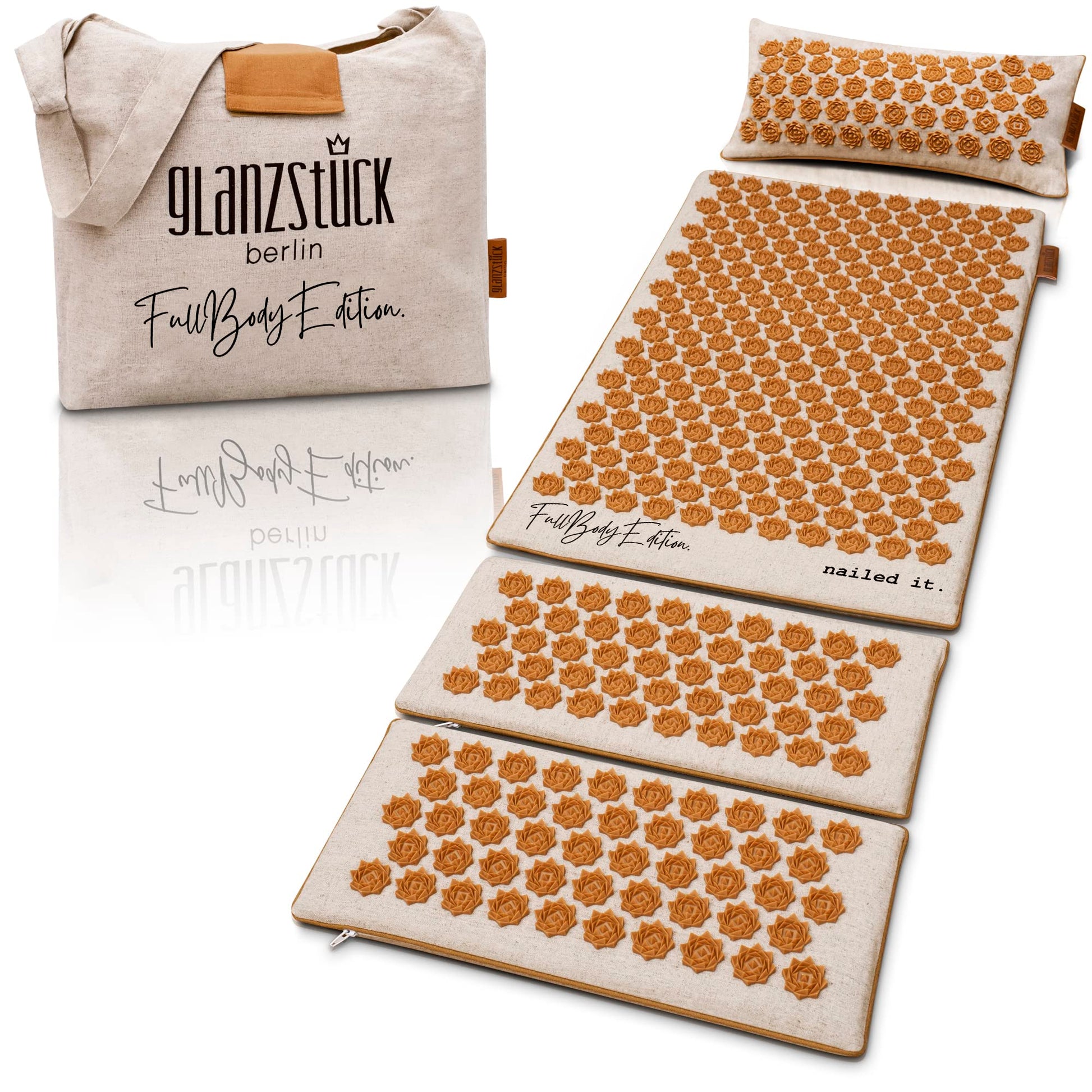 Glanzstück Berlin® Health Collection XXL Acupressure Mat Set for Full Body for Tension Headaches Glanzstück Berlin buy supplements canada