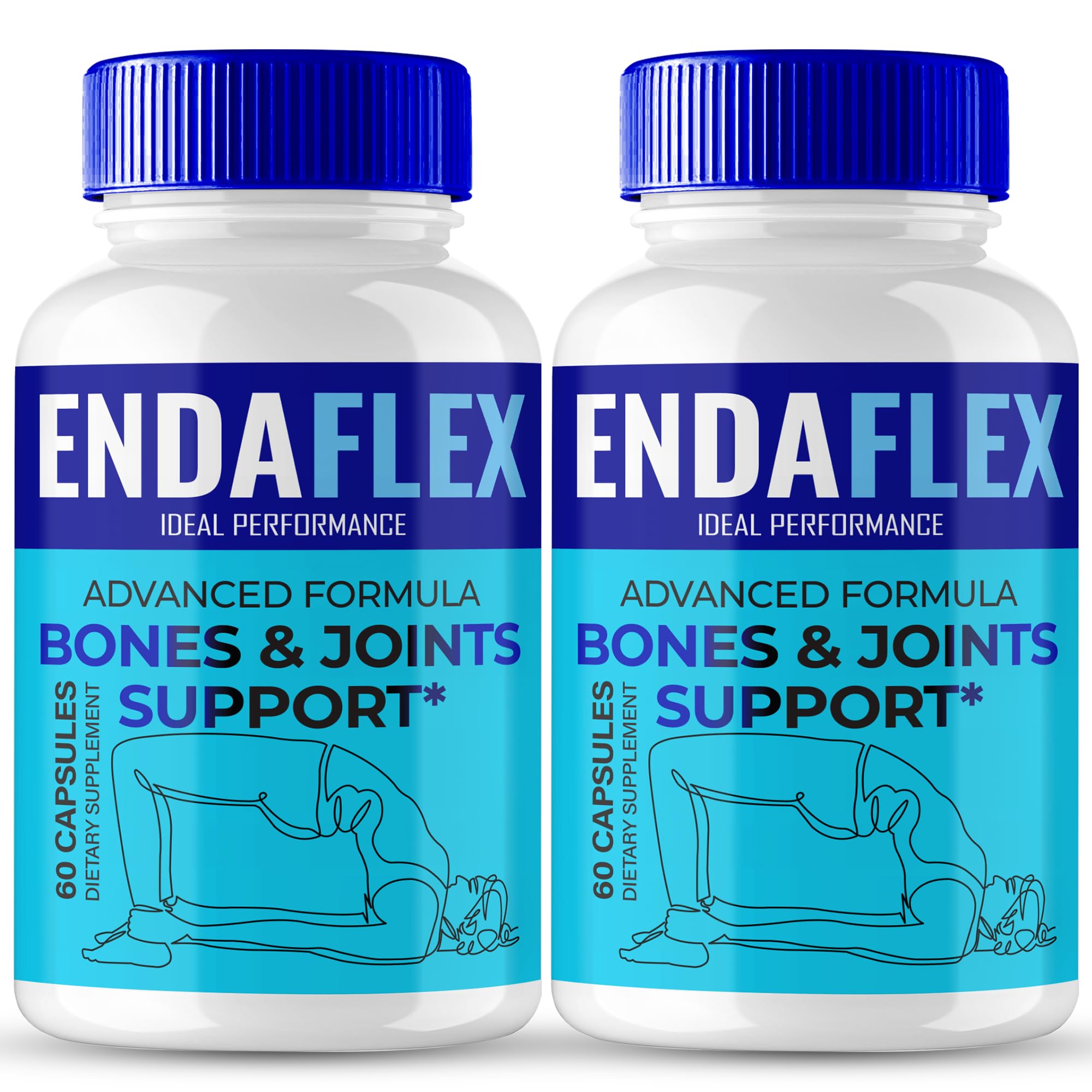 Endaflex Capsules, Advanced Joint Support Supplement Pills for Mobility and Comfort - Maximum Strength, Official Enda Flex Joint Support All Natural Formula, Premium Enda-Flex Reviews (2 Pack) IDEAL PERFORMANCE buy supplements canada