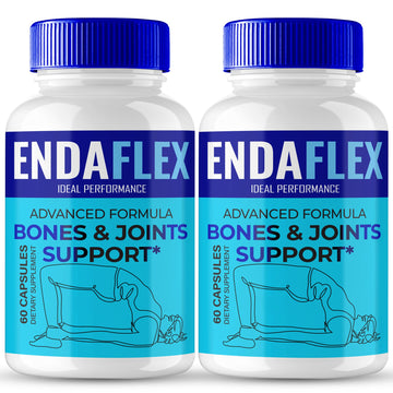 Endaflex Capsules, Advanced Joint Support Supplement Pills for Mobility and Comfort - Maximum Strength, Official Enda Flex Joint Support All Natural Formula, Premium Enda-Flex Reviews (2 Pack) IDEAL PERFORMANCE buy supplements canada