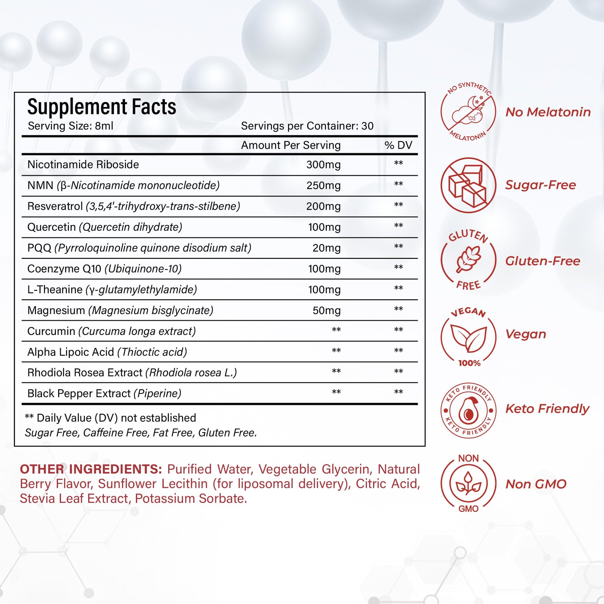 NutraPeaks NAD+ Supplement Liquid - NAD+ Supplement 1000mg, NAD+ Nicotinamide Riboside Resveratrol Supplements with PQQ, NAD+ Berry Flavor Sticks for Anti-Aging, Energy, Focus NutraPeaks buy supplements canada