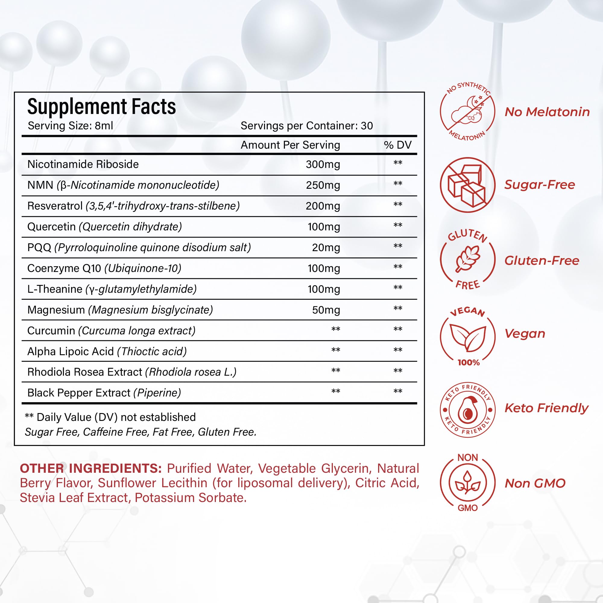 NutraPeaks NAD+ Supplement Liquid - NAD+ Supplement 1000mg, NAD+ Nicotinamide Riboside Resveratrol Supplements with PQQ, NAD+ Berry Flavor Sticks for Anti-Aging, Energy, Focus NutraPeaks buy supplements canada