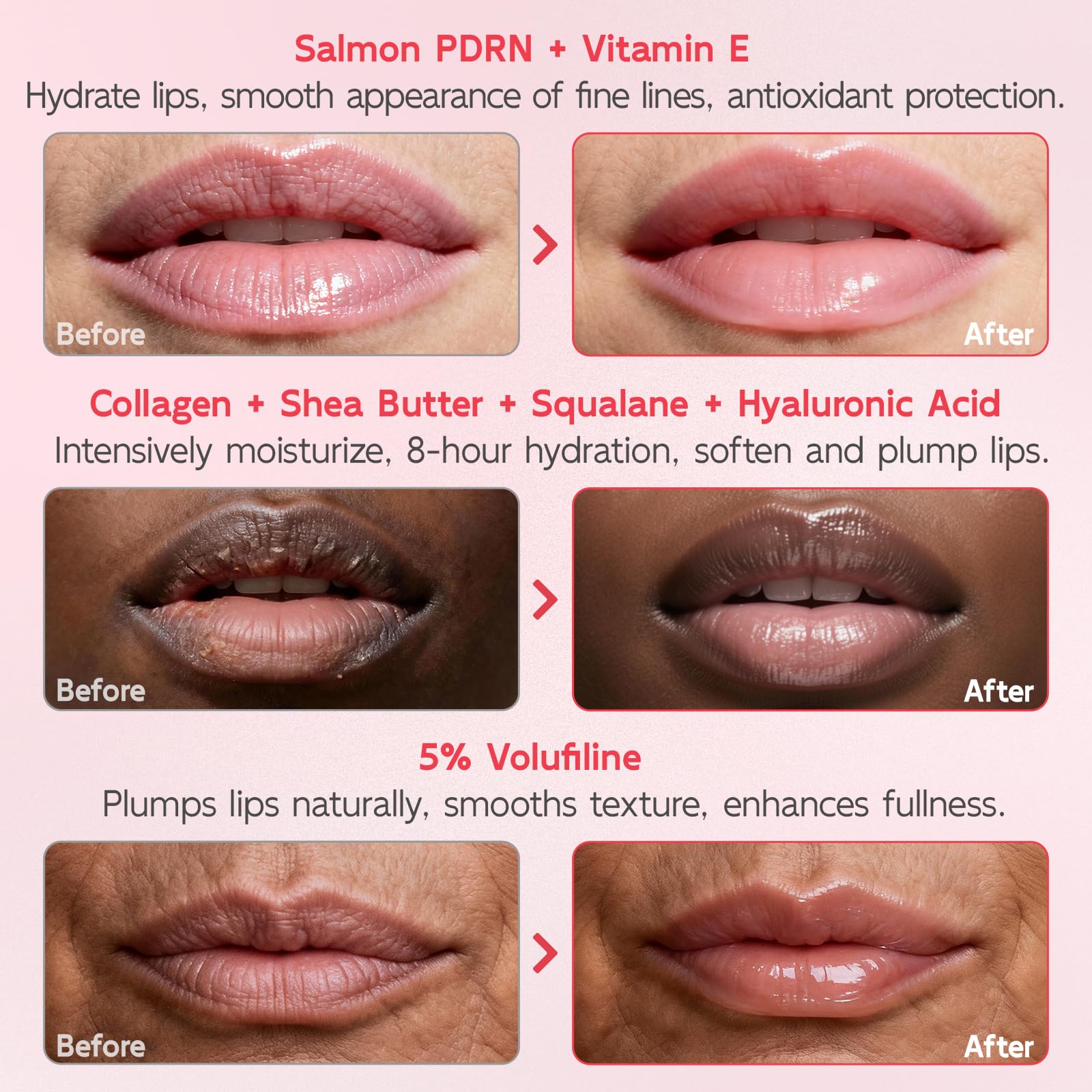 YouthVibe Lip Mask Overnight Moisturizing - Nourish & Hydrate, Antioxidants, 5% Volufiline YouthVibe buy supplements canada