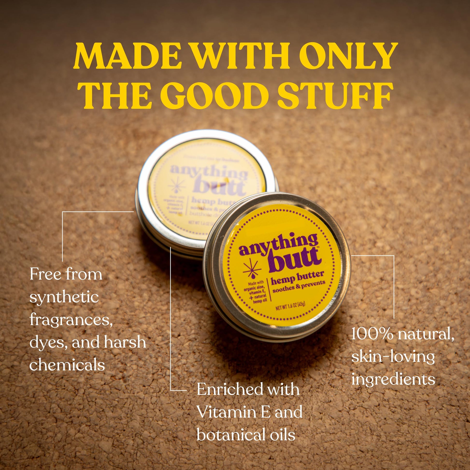 All-Natural Hemorrhoid Cream, Herbal Balm, Soothes Itching & Discomfort - Itch Hemorrhoid Soother Moisturizes for Itching, Rashes, Dryness, and Chafing Anything Butt buy supplements canada