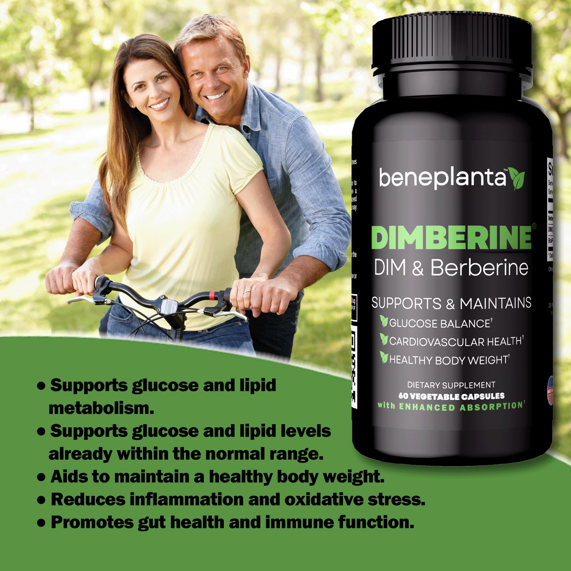 Dimberine - DIM & Berberine, High Purity Enhanced Absorption Formula - 60 Capsules Dimberine buy supplements canada