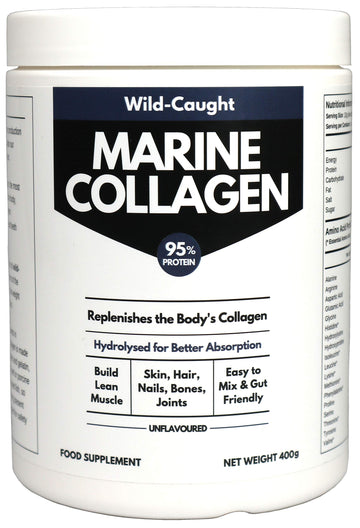 Marine Collagen Peptides (400g) | Hydrolysed from Wild Caught North SEA Cod Miracle Greens buy supplements canada