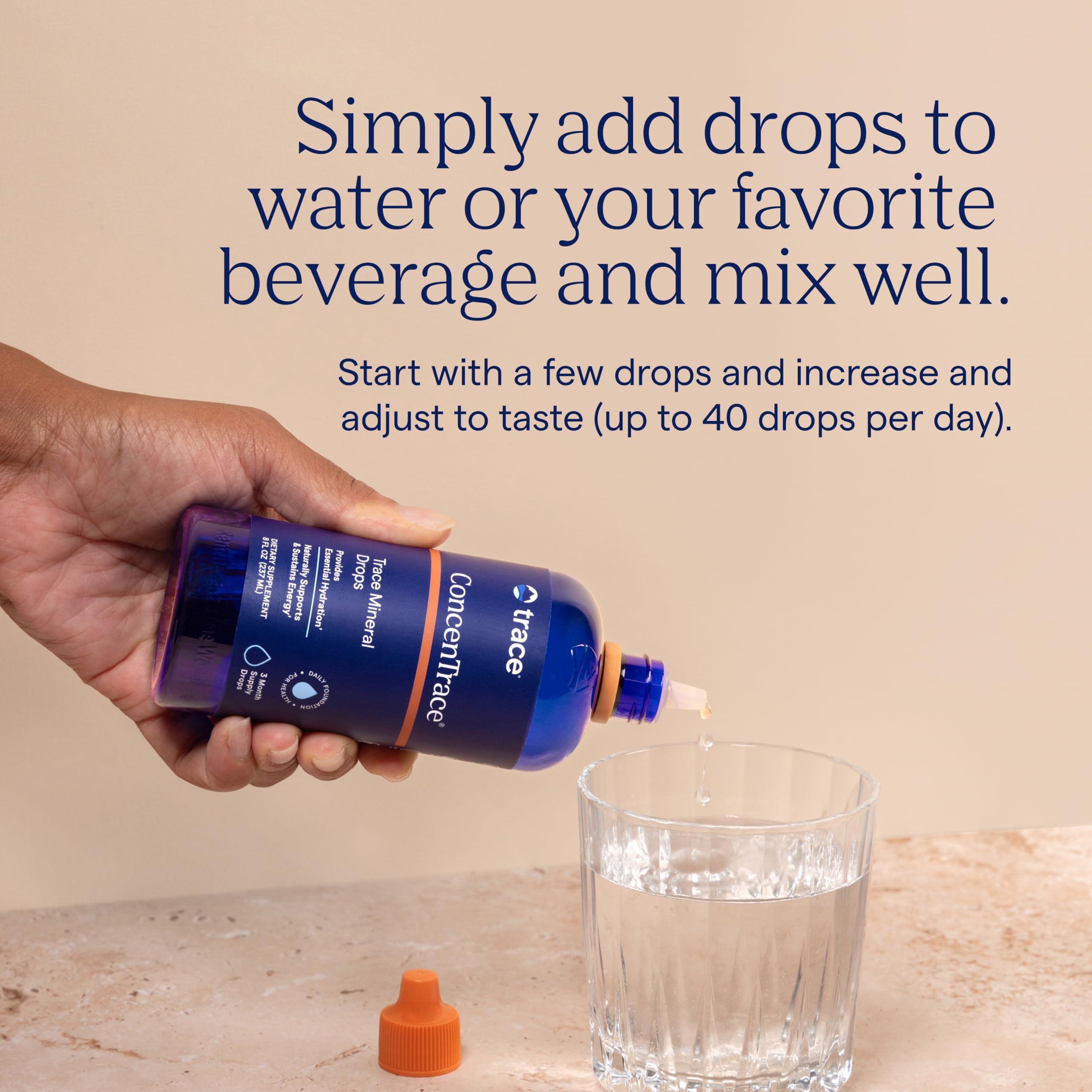 Trace Minerals ConcenTrace Trace Mineral Drops | Supports Energy, Digestion, Bone Health & Hydration, 70+ Ionic Trace Minerals w/Magnesium Trace Minerals buy supplements canada