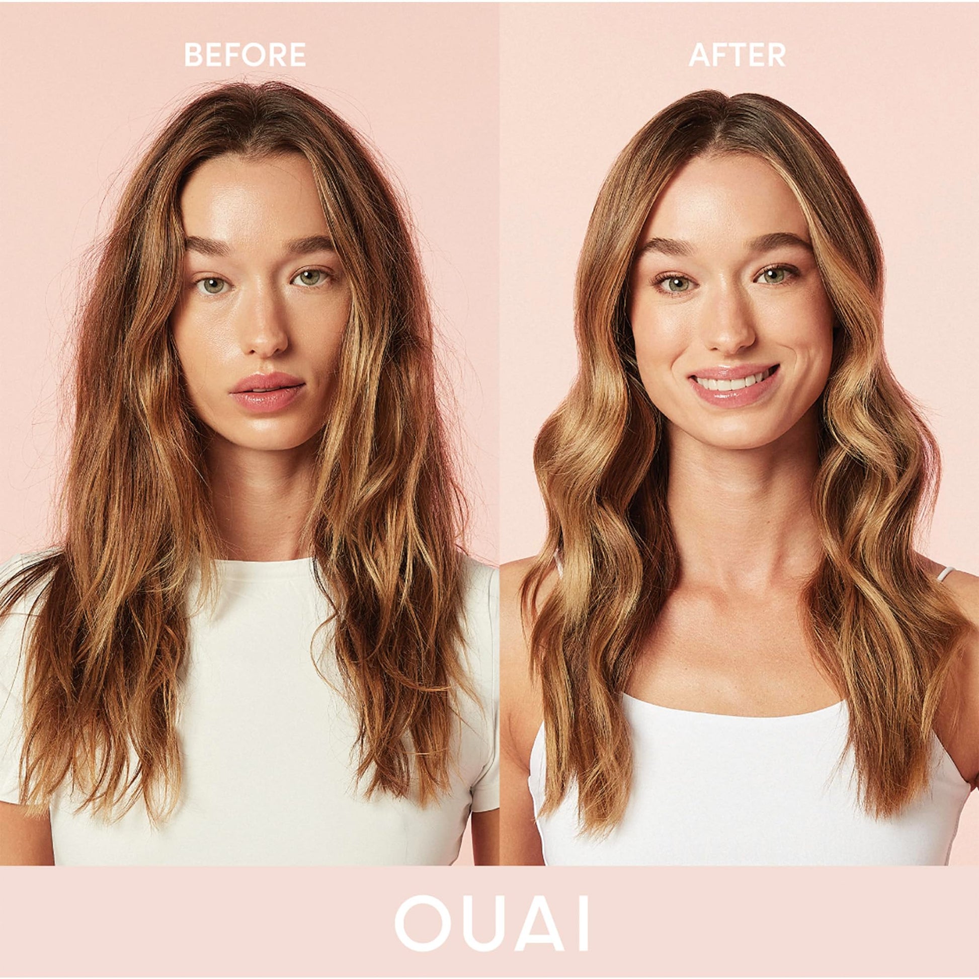 OUAI Anti Frizz Cream - Moisturizing Hair Cream with Frizz Control & Heat Protection - Provides Lasting Hydration with Jackfruit & Beetroot Extract - Paraben, Phthalate & Sulfate Free (6 oz) OUAI buy supplements canada