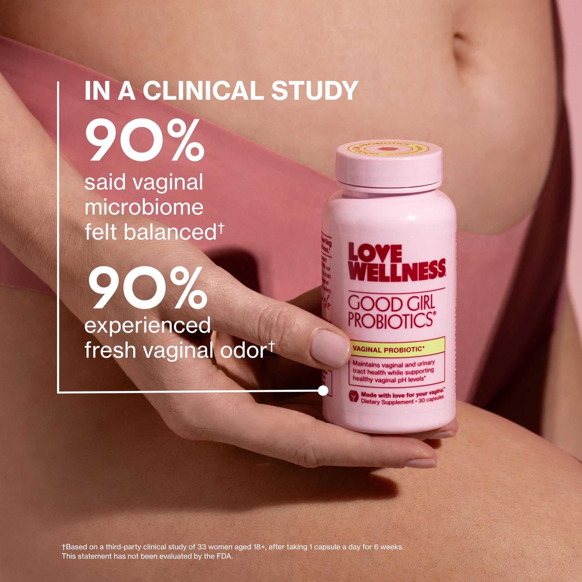 Love Wellness Good Girl Probiotics | Women’s Vaginal Health & pH Balance Supplement | 9-Strain Probiotic for Urinary Tract, Yeast, Odor & Immune Support | Gluten-Free (30-Day Supply) Love Wellness buy supplements canada
