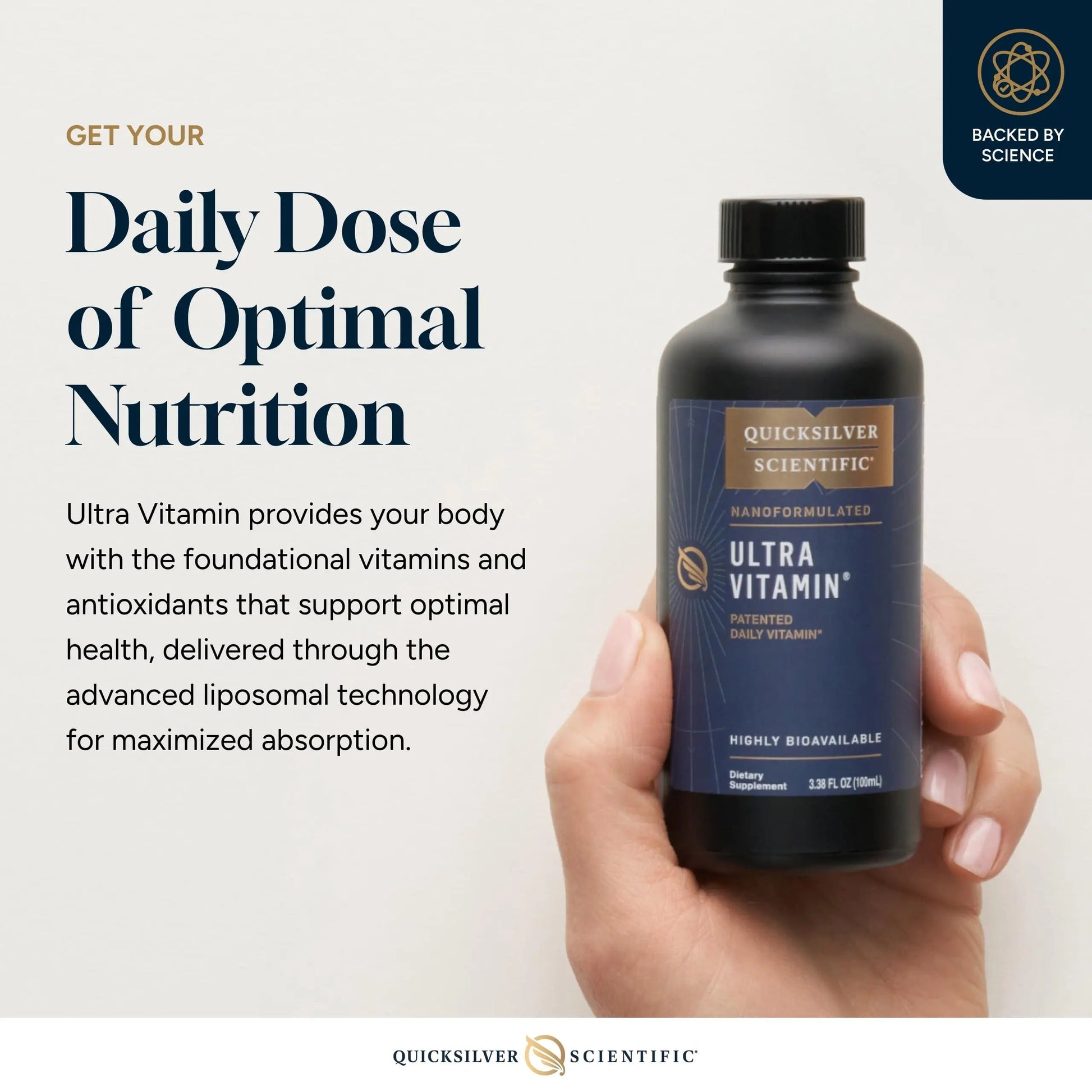 Quicksilver Scientific Liposomal Ultra Vitamin - Liquid Multivitamin & Antioxidant Supplement for Energy, Liver Health & Brain Support Quicksilver Scientific buy supplements canada