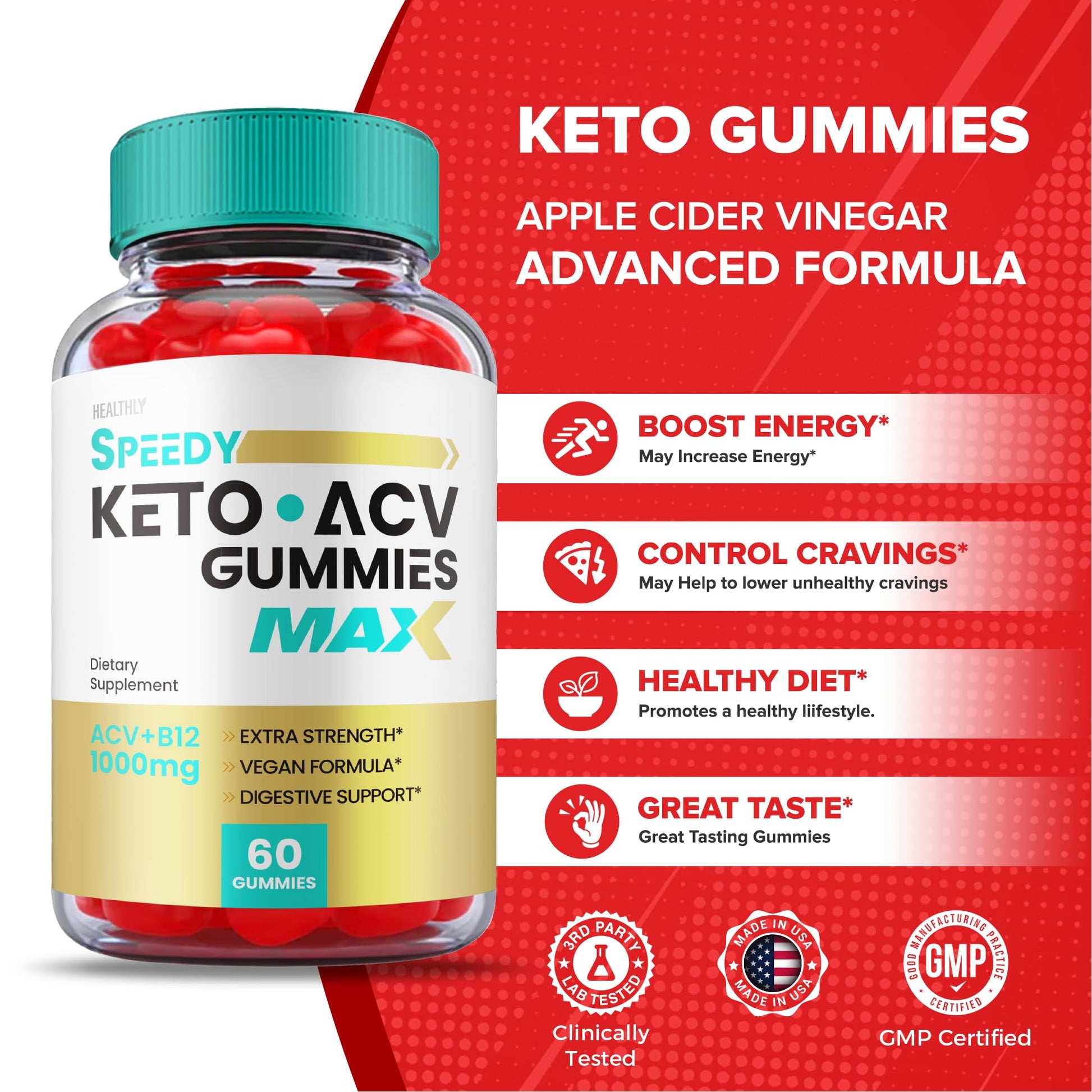 (3 Pack) Speedy Keto ACV Gummies Maximum Strength, Speedy Keto Plus ACV Gummies Healthly buy supplements canada