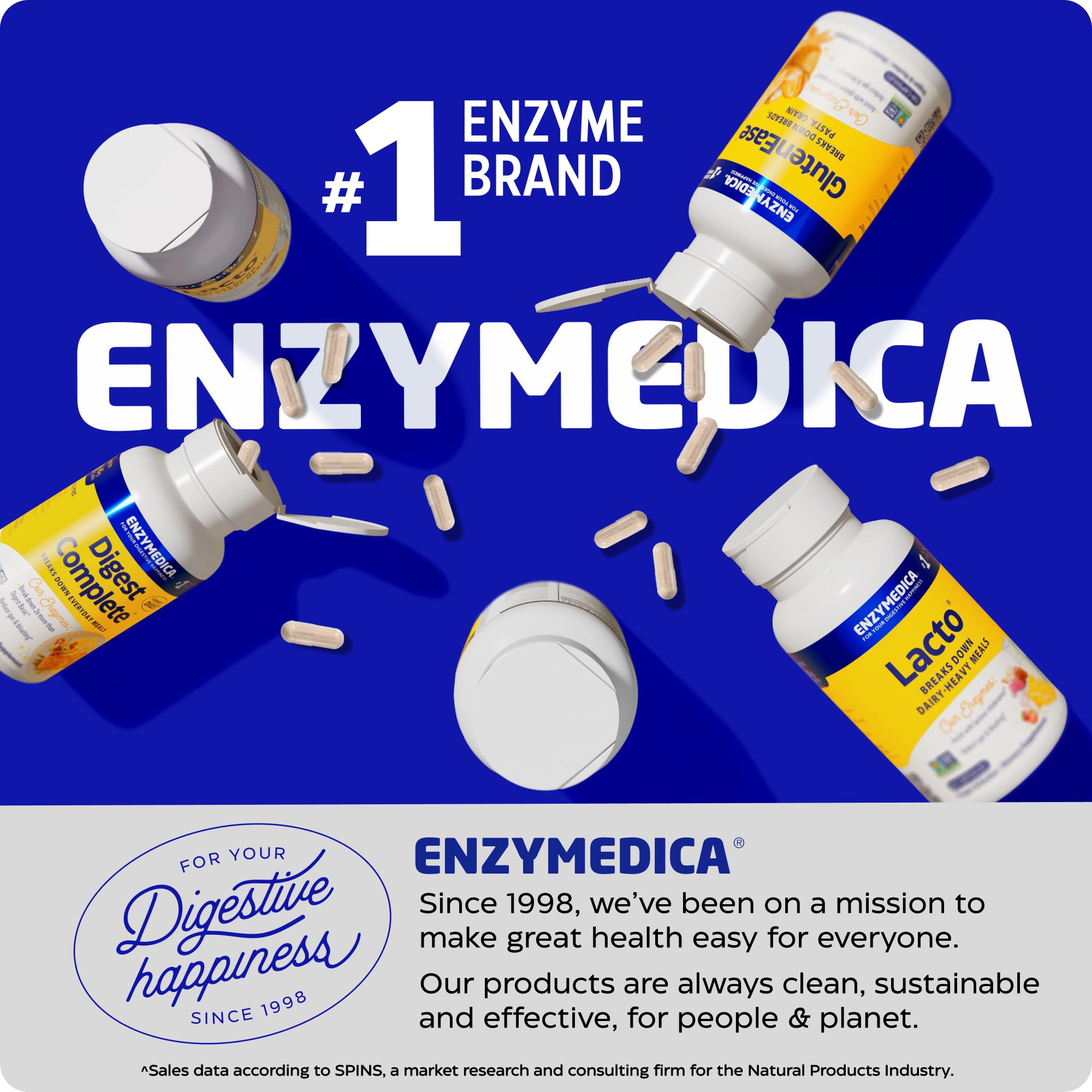 Enzymedica - GlutenEase Extra Strength, Complete Gluten & Casein Formula with Digestive Enzymes + DPP-IV, 30 Capsules Enzymedica buy supplements canada