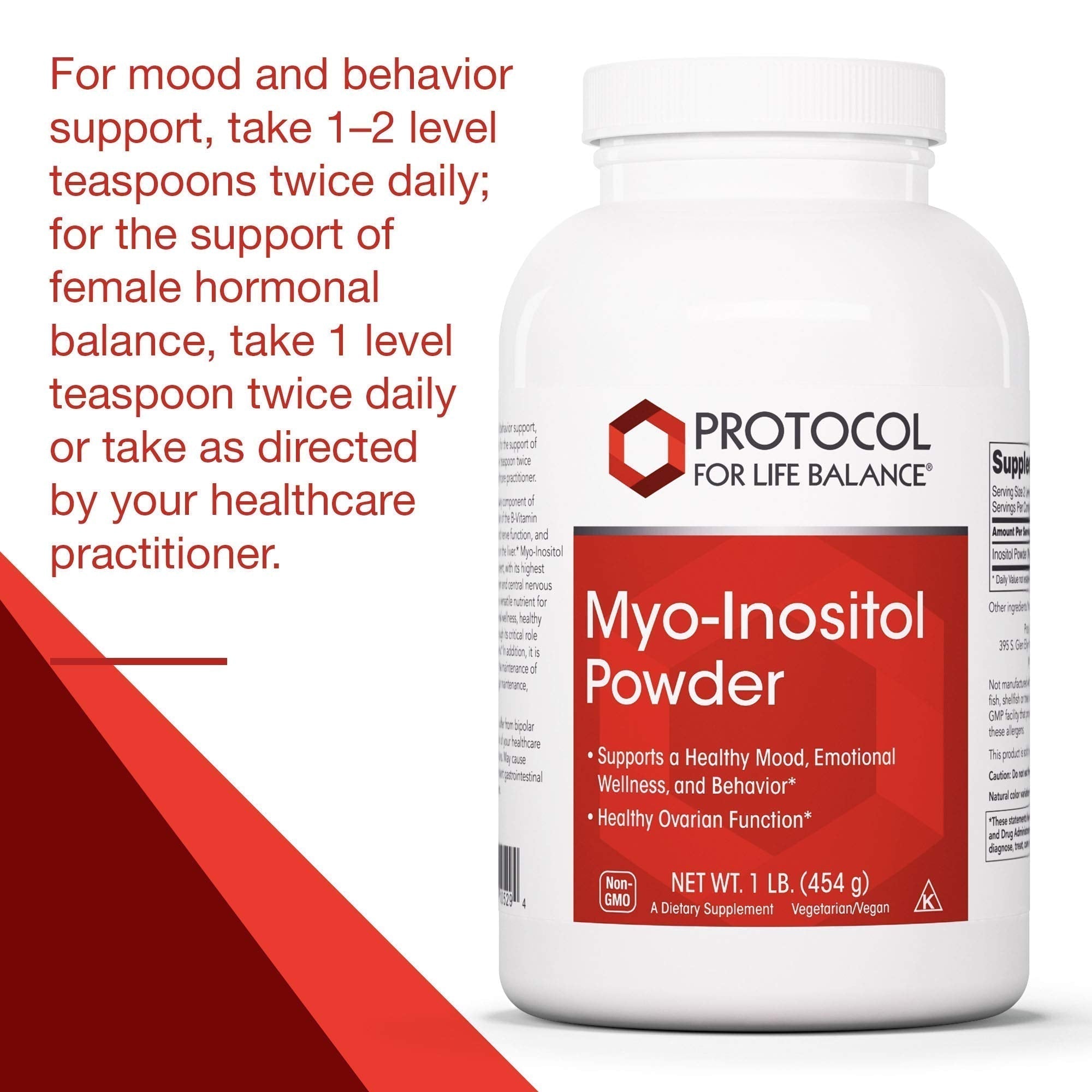 Protocol For Life Balance - Myo-Inositol Powder - Supports a Healthy Mood, Emotional PROTOCOL FOR LIFE BALANCE buy supplements canada