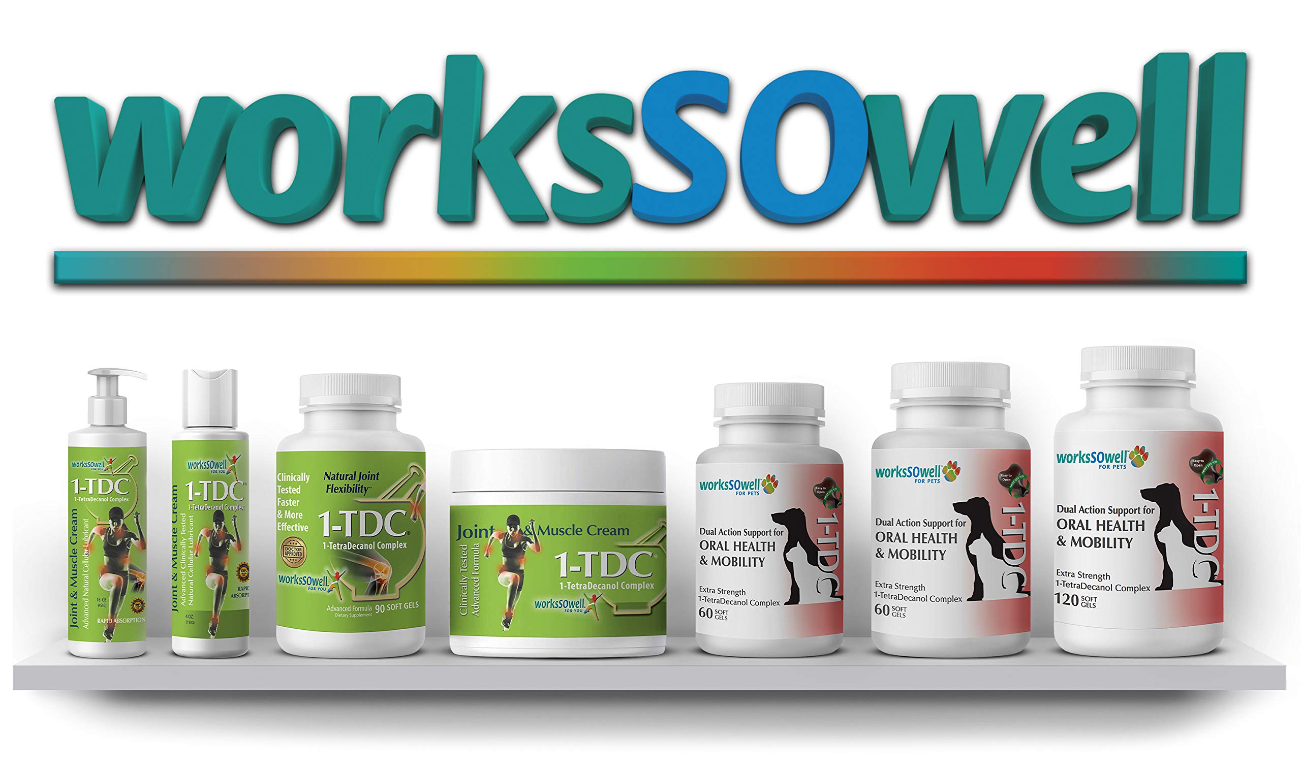 Joint & Muscle Health Soft Gels and Relief Cream 2 oz Bundle 1-TDC buy supplements canada