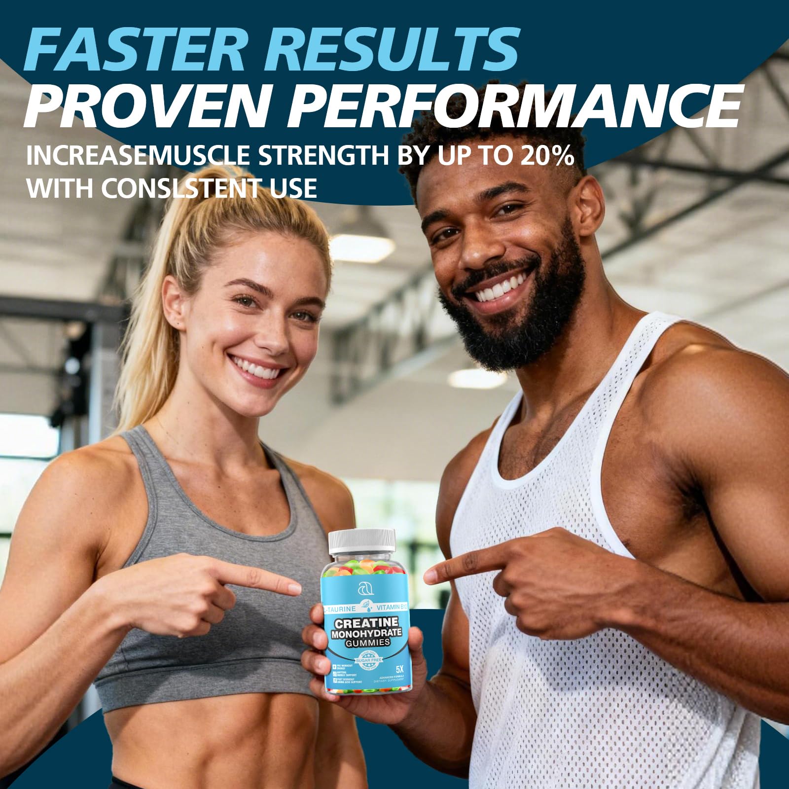 DRZIHOOCH Creatine Gummies for Women & Men - Creatine Monohydrate Gummies Tasty Chewable Supplement, Muscle Support & Energy Boost (2 Pack) DRZIHOOCH buy supplements canada