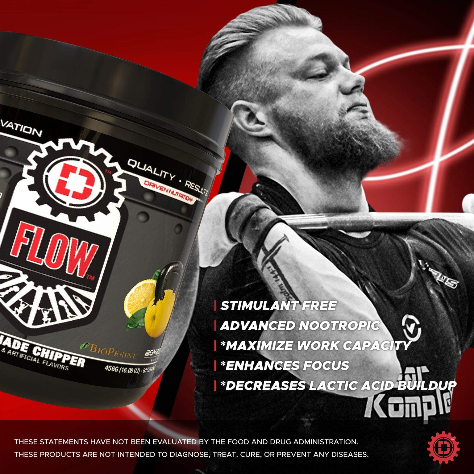 Driven Nutrition Flow - Cognitive Nitric Oxide Nootropic - Endurance & Energy - Increase Driven Nutrition buy supplements canada
