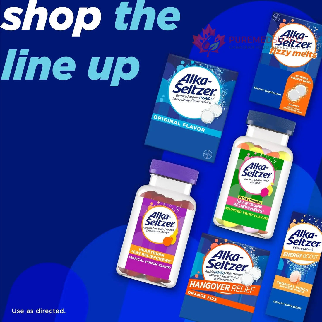 Alka-Seltzer Hangover Relief Tablets, Fast Relief Starts In About 15 Minutes for Headaches, Body Aches & Mental Fatigue, Bachelorette & Bachelor Party Packs 60 Count (3 Boxes, 20 Tablets Each) Alka-Seltzer buy supplements canada