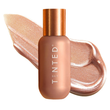 Live Tinted Hueglow Liquid Highlighter Drops - Lightweight Serum-Infused Highlighter, Non-Greasy Formula for Natural Radiance and Advanced Hydration, Dawn, 1.7fl oz / 50mL Live Tinted buy supplements canada