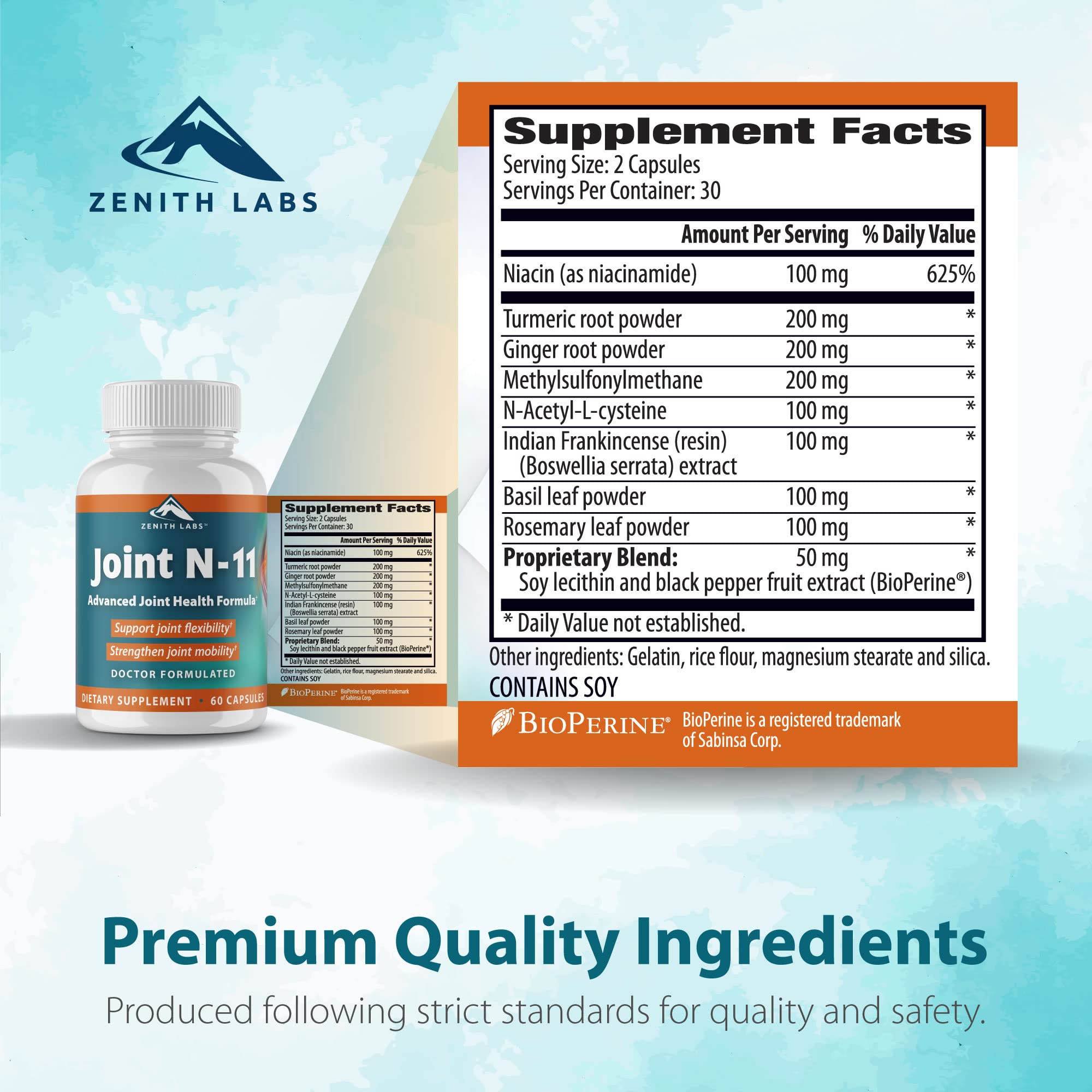 Zenith Labs Joint N-11 Joint Health Supplement Zenith Labs buy supplements canada