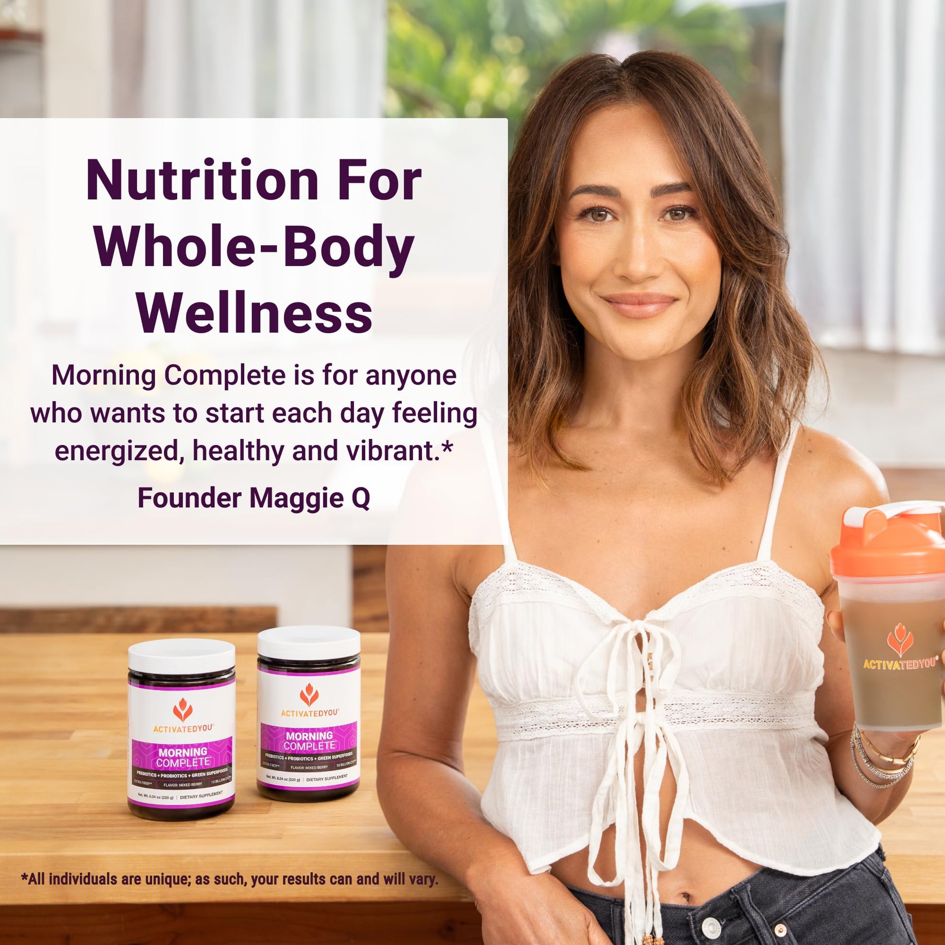 ACTIVATEDYOU Morning Complete Super Greens Powder Drink Mix - Gut Health Boost with Prebiotics, Probiotics, & Antioxidants - 10 Billion CFUs, Mixed Berry Flavor - Greens Superfood Powder - 3 Pack ACTIVATEDYOU buy supplements canada