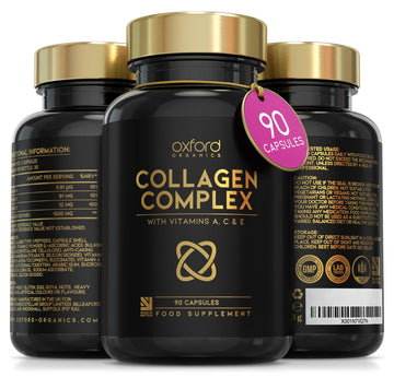 Advanced Collagen Complex | 1593mg Vitamin Boosted Complex for Glowing Hair, Skin & Nails Oxford Organics buy supplements canada