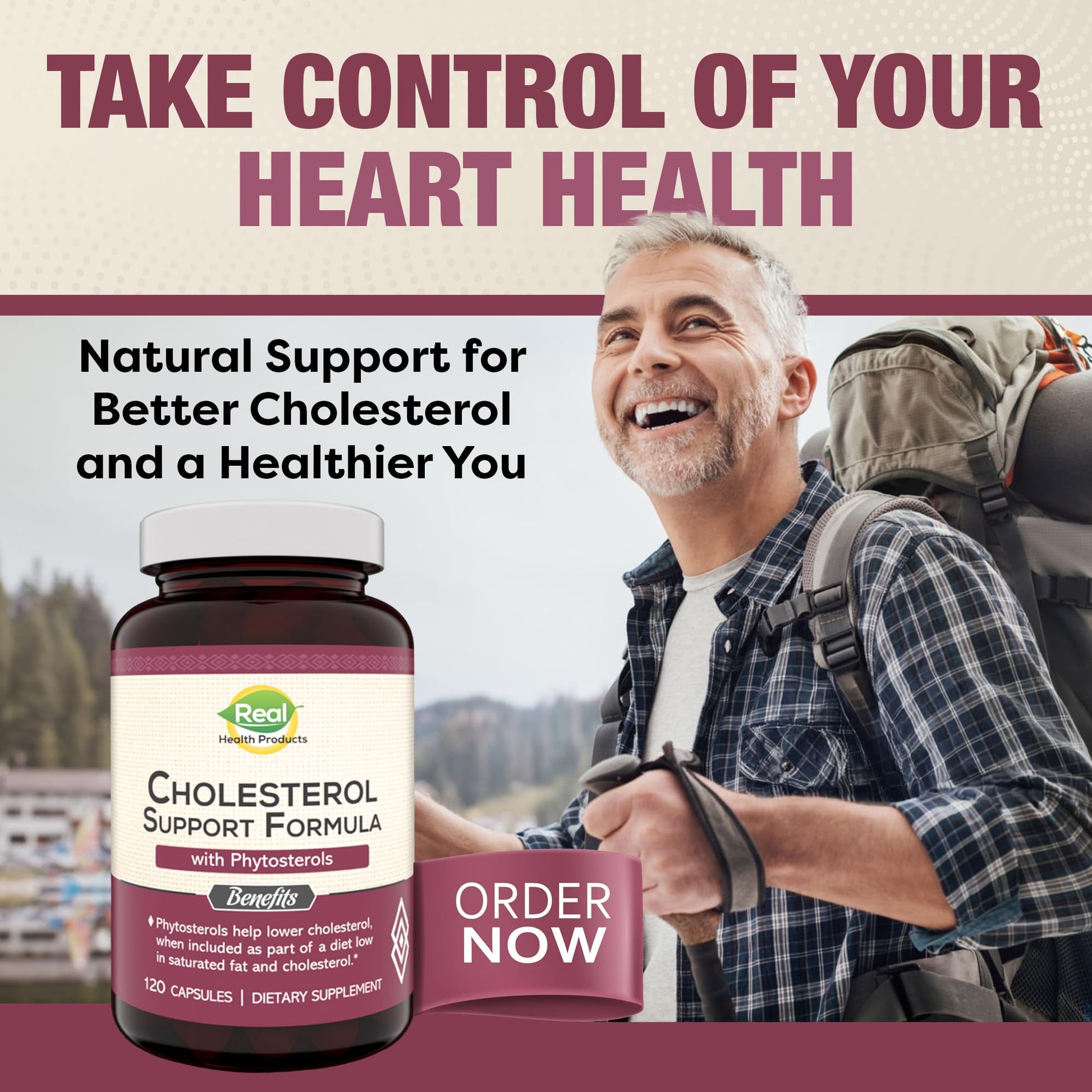 Advanced Cholesterol Health Complex with Plant Sterols. Cholesterol & Lipid Support Supplement for Healthy Heart & Cholesterol Levels for Men & Women. 120 Capsules RHP buy supplements canada