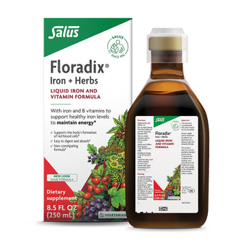 Floradix Iron & Herbs - Liquid Herbal Supplement for Energy Support - Iron Supplement with Vitamin C & Vitamin B Complex - for Men & Women - 8.5 fl oz Floradix buy supplements canada