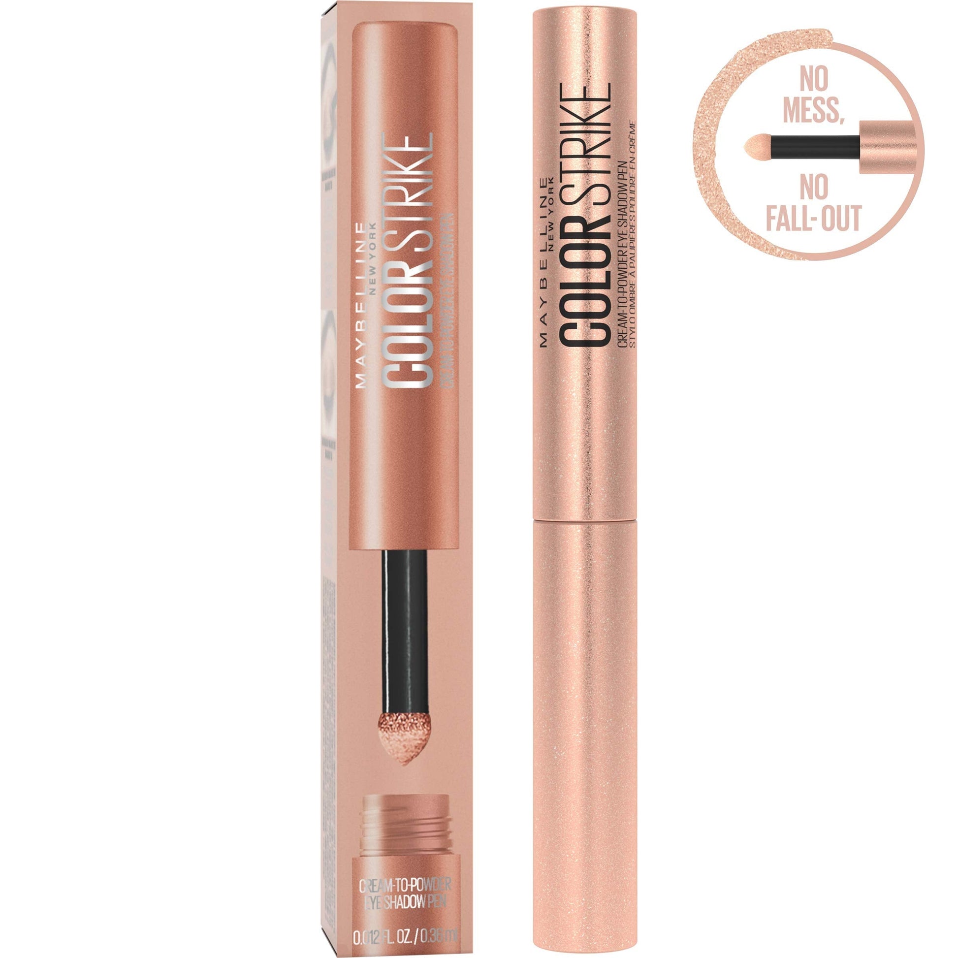Maybelline New York Color Strike Eye Shadow Pen, Cream To Powder Finish, 30 Spark MAYBELLINE buy supplements canada