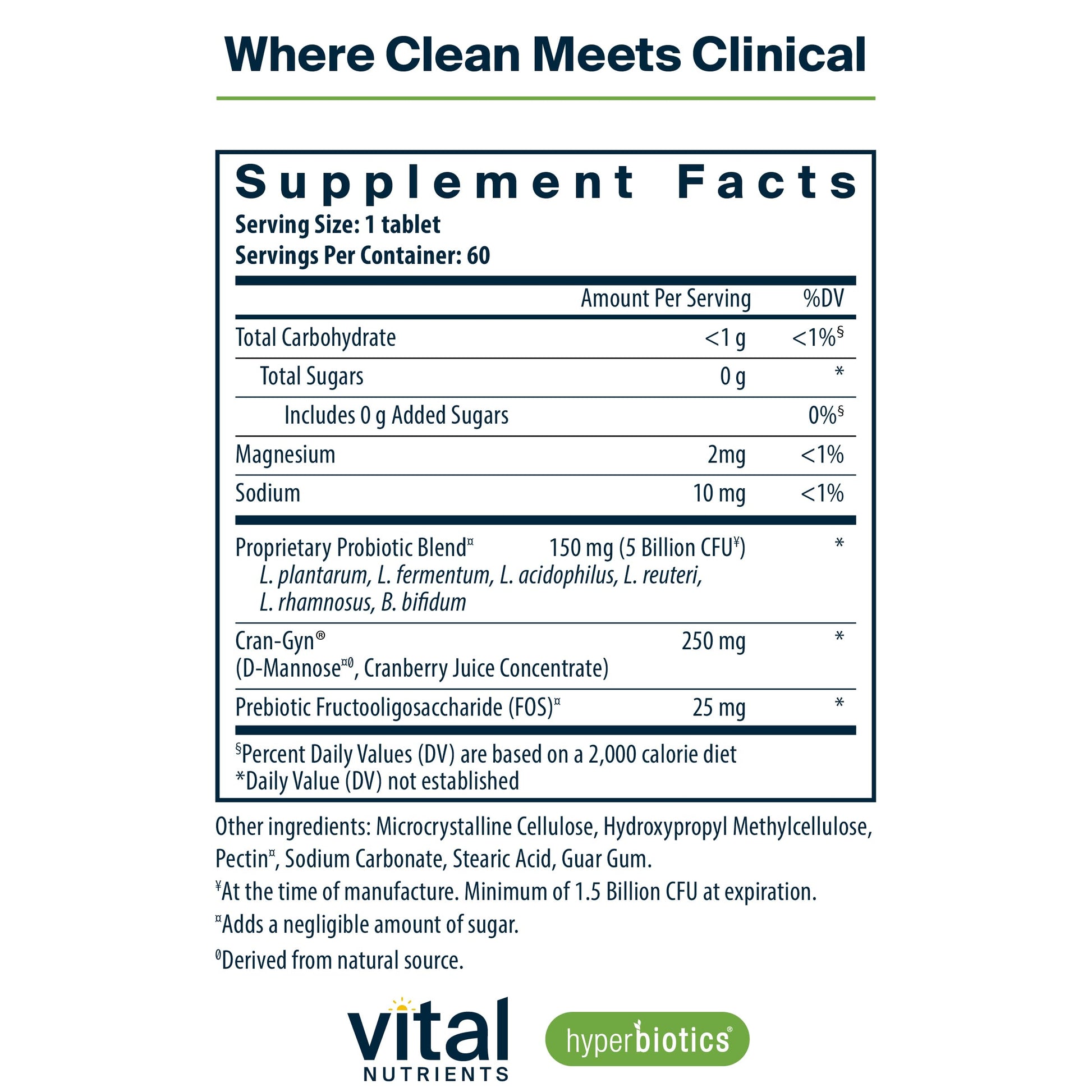 Hyperbiotics Vital Nutrients Pro Women Probiotics for Women | Vaginal Probiotics for PH Balance | Oral Probiotic for Vaginal Health and Urinary Tract Health | 6 Targeted Strains | 60 Vegan Tablets Hyperbiotics buy supplements canada