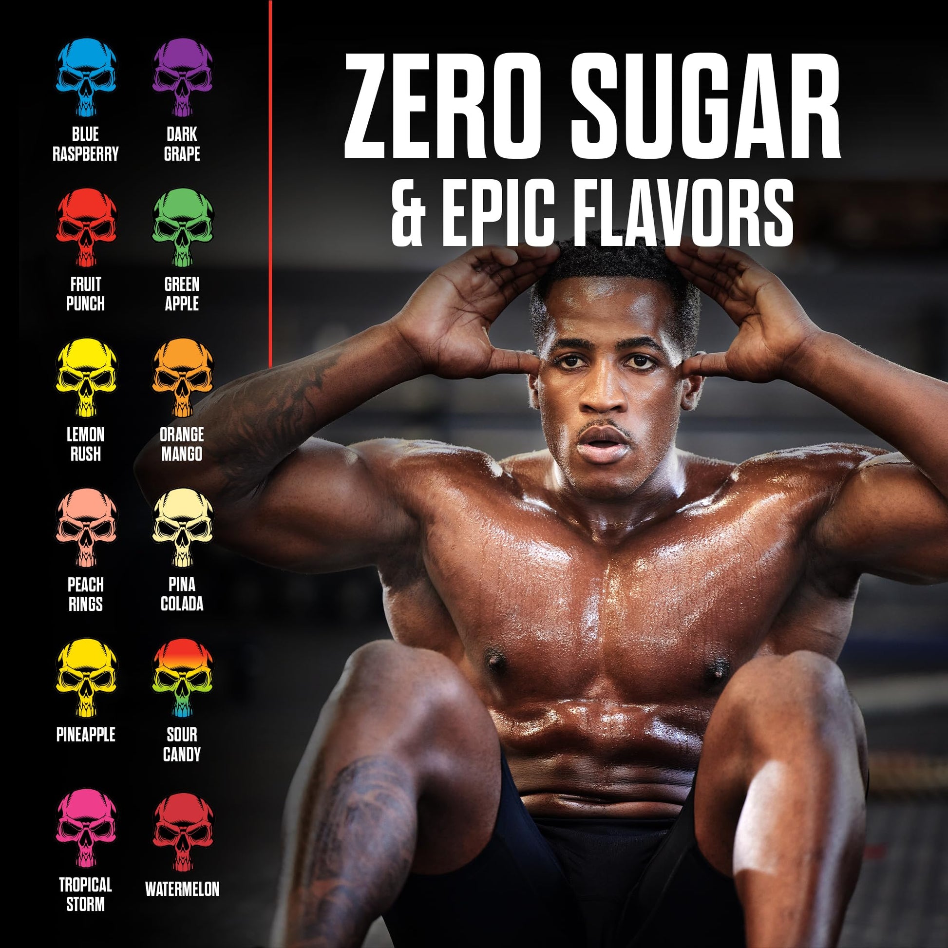 JNX SPORTS The Curse! Pre Workout Powder - Tropical Storm 50 Servings | Preworkout JNX SPORTS buy supplements canada
