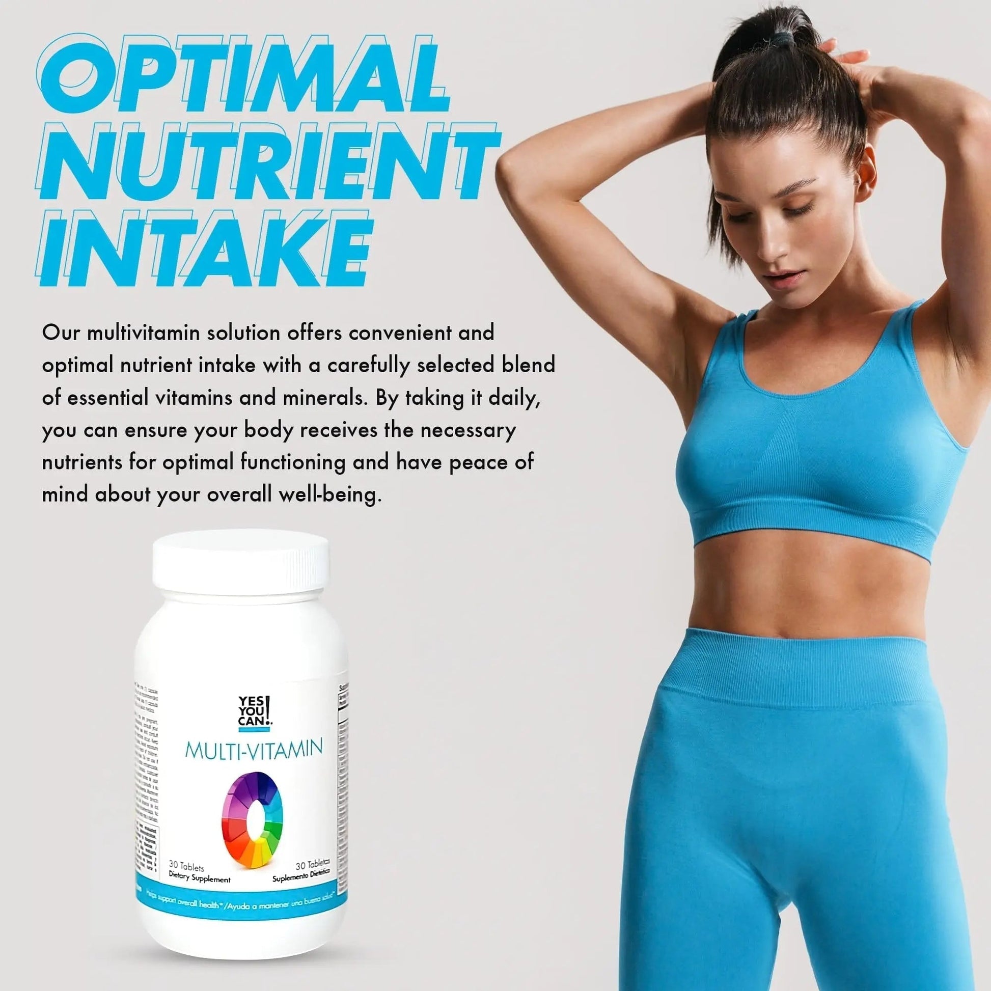 Yes You Can! Daily Multivitamins for Men and Women - Helps Assist Overall Health & Well-Being, Contains Antioxidants Yes You Can! buy supplements canada