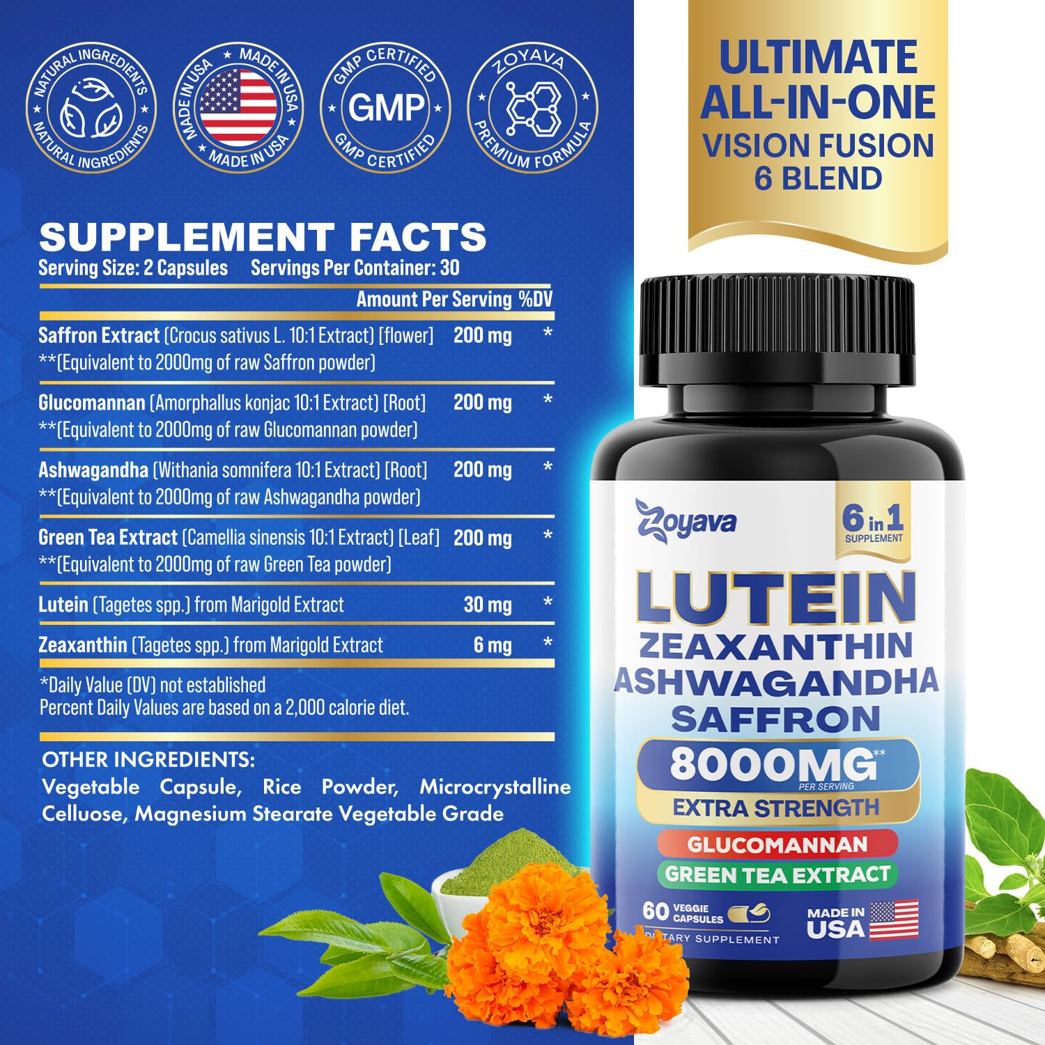 Zoyava Sea Moss 16-in-1 and Lutein 6-in-1 Bundle Zoyava buy supplements canada