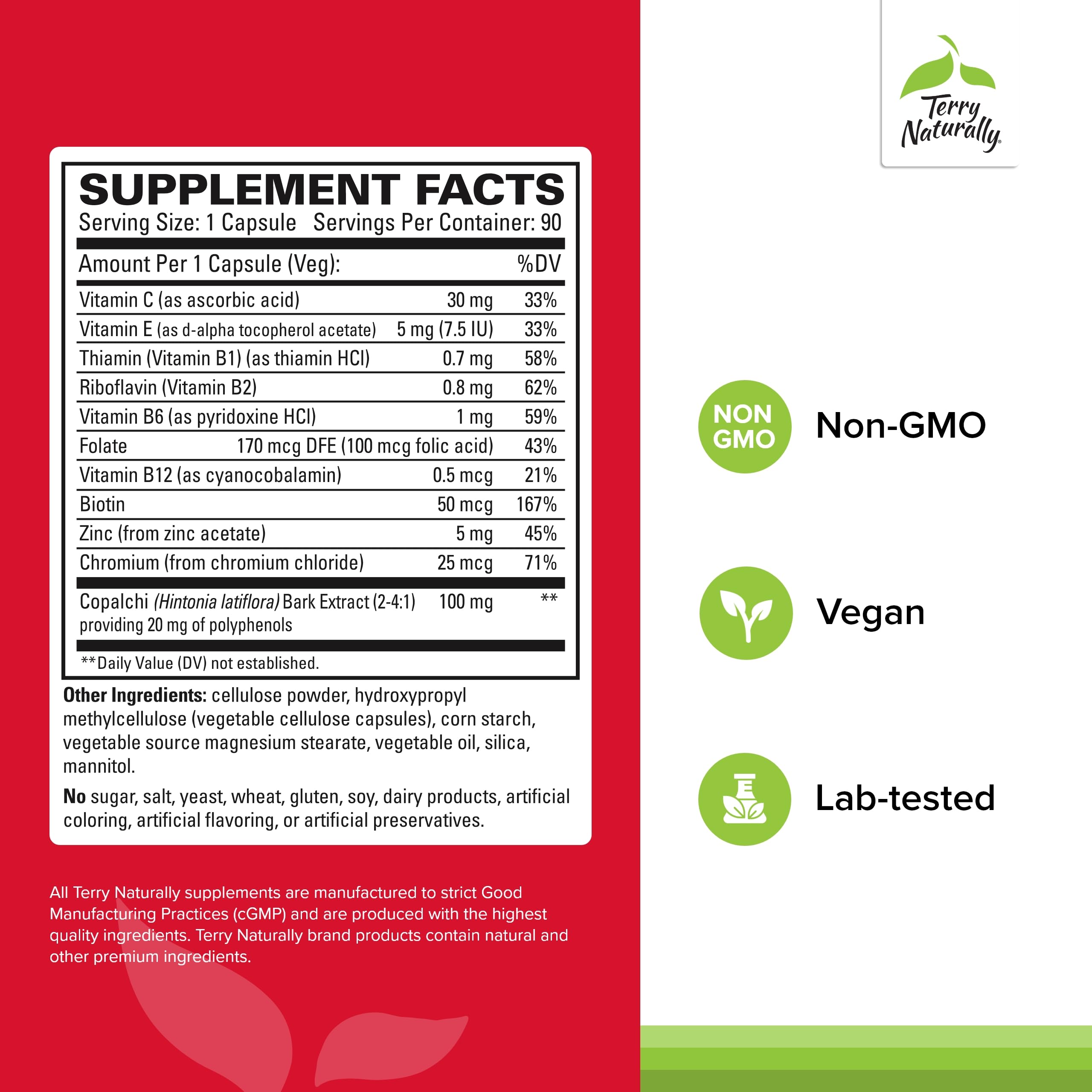 Terry Naturally Sucontral D - B-Complex & Folate Supplement - Carbohydrate Metabolism Support - Vitamin & Mineral Supplement with Zinc & Chromium - 60 Capsules (Pack of 3) Terry Naturally buy supplements canada