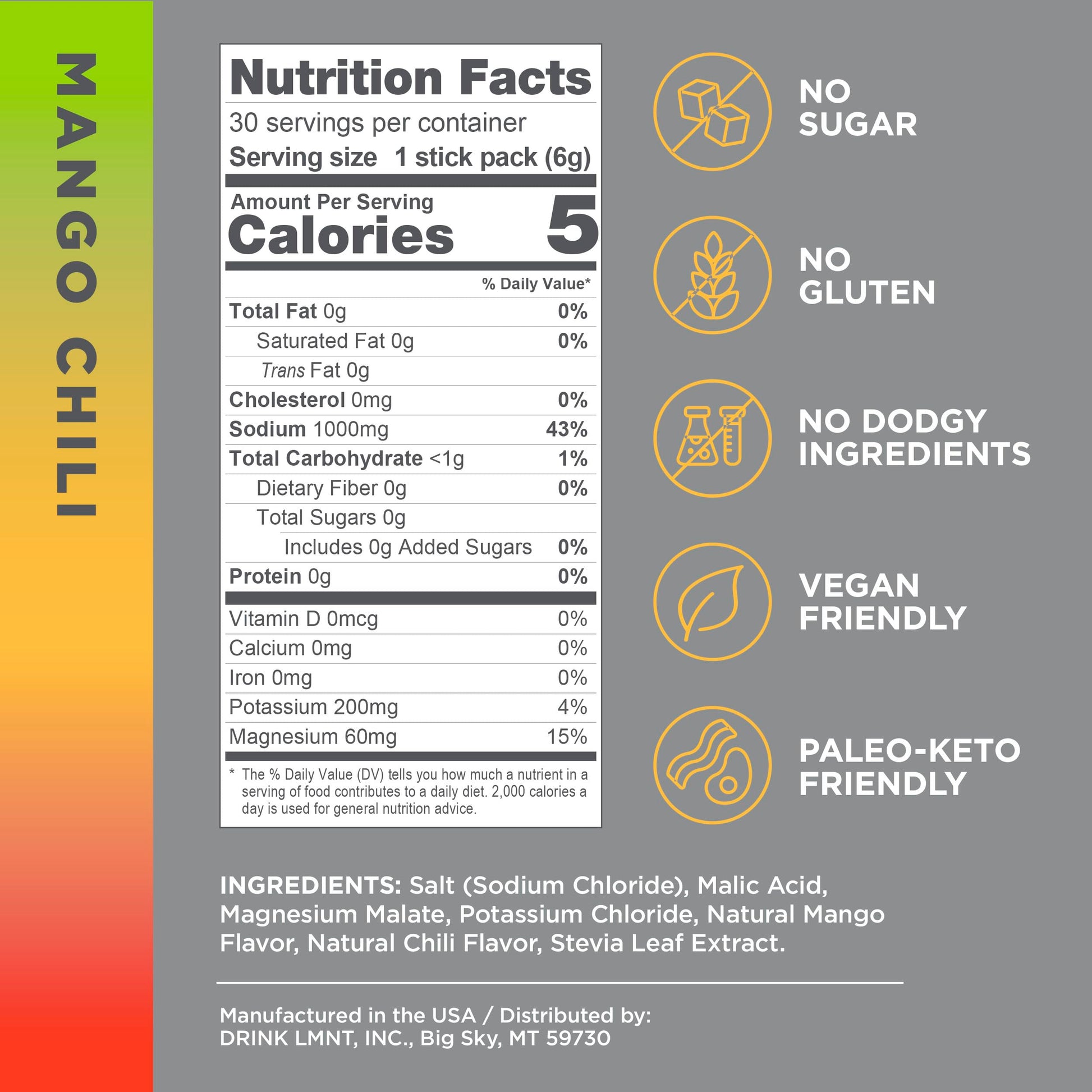 LMNT Keto Electrolyte Powder Packets | Paleo Hydration Powder | No Sugar, No Artificial LMNT ELEMENTAL LABS buy supplements canada