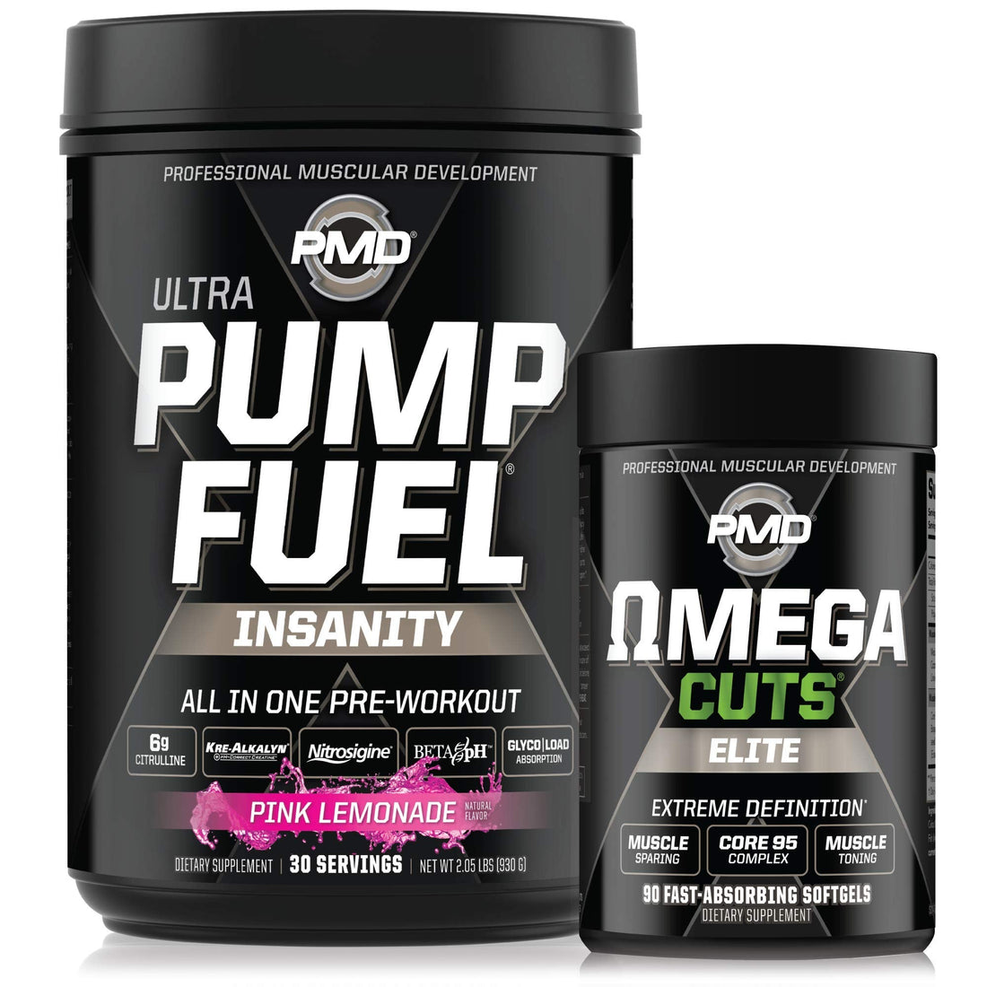 PMD Sports Ultra Pump Fuel Insanity - Pre Workout – Pink Lemonade (30 Servings) Sports PMD buy supplements canada