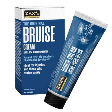 ZAX'S ORIGINAL Bruise Cream - Arnica and Witch Hazel Blend, Gentle on Skin, Plant-Based Ingredients for Skin Care - 28g ZAX'S ORIGINAL buy supplements canada
