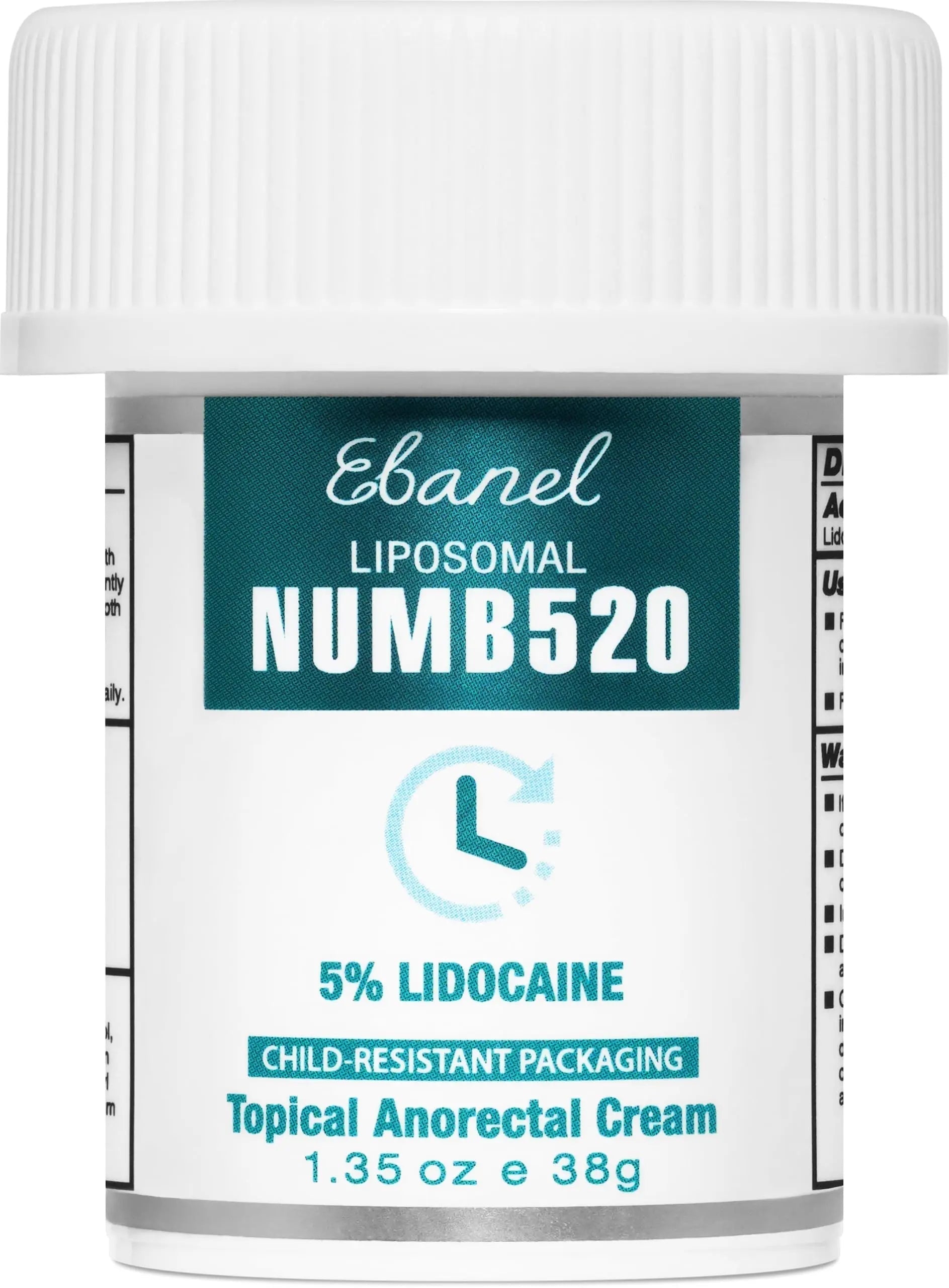 Ebanel 5% Lidocaine Numbing Cream, Pain Relief Burn Itch Numb Cream, Maximum Strength Topical Anesthetic with Allantoin, Vitamin E for Local and Anorectal Uses, Hemorrhoid Treatment, 1.35 Oz Ebanel buy supplements canada